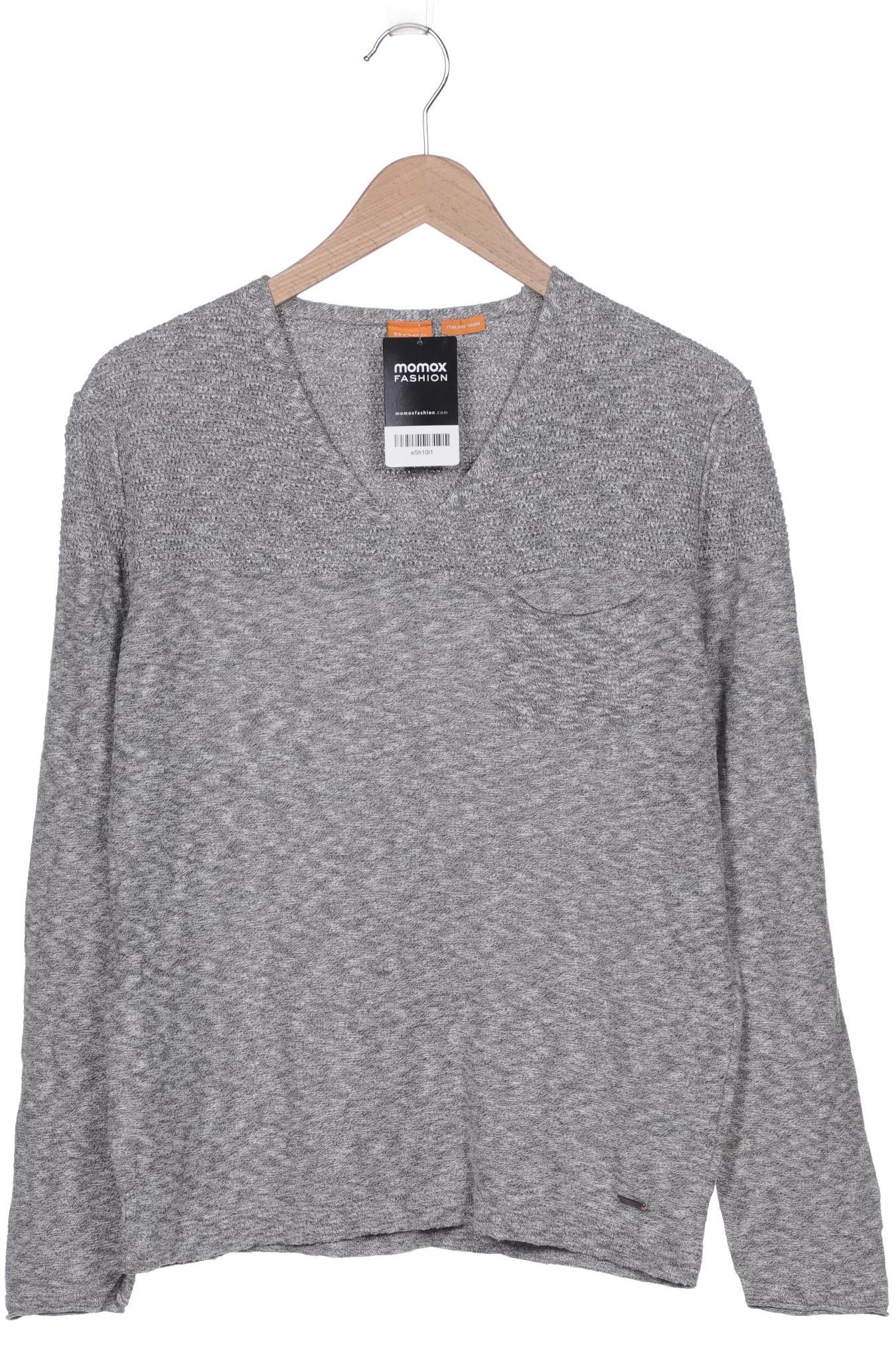 

Boss Orange Herren Pullover, grau, Gr. 52