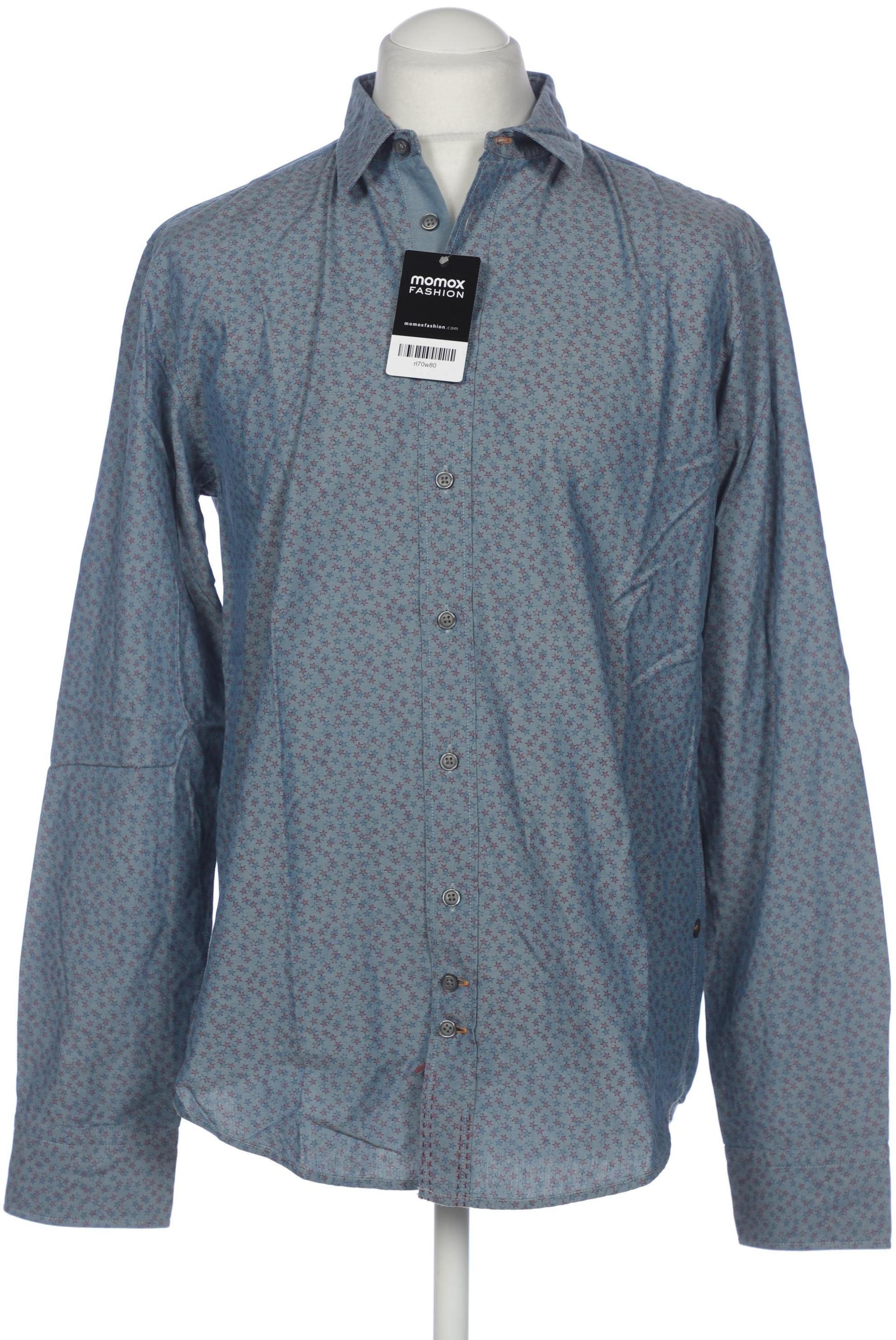 

Boss Orange Herren Hemd, blau, Gr. 52