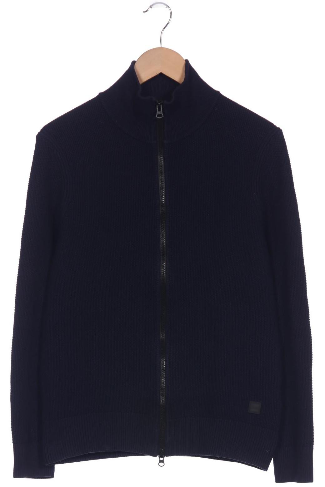 

Boss Orange Herren Strickjacke, marineblau, Gr. 48