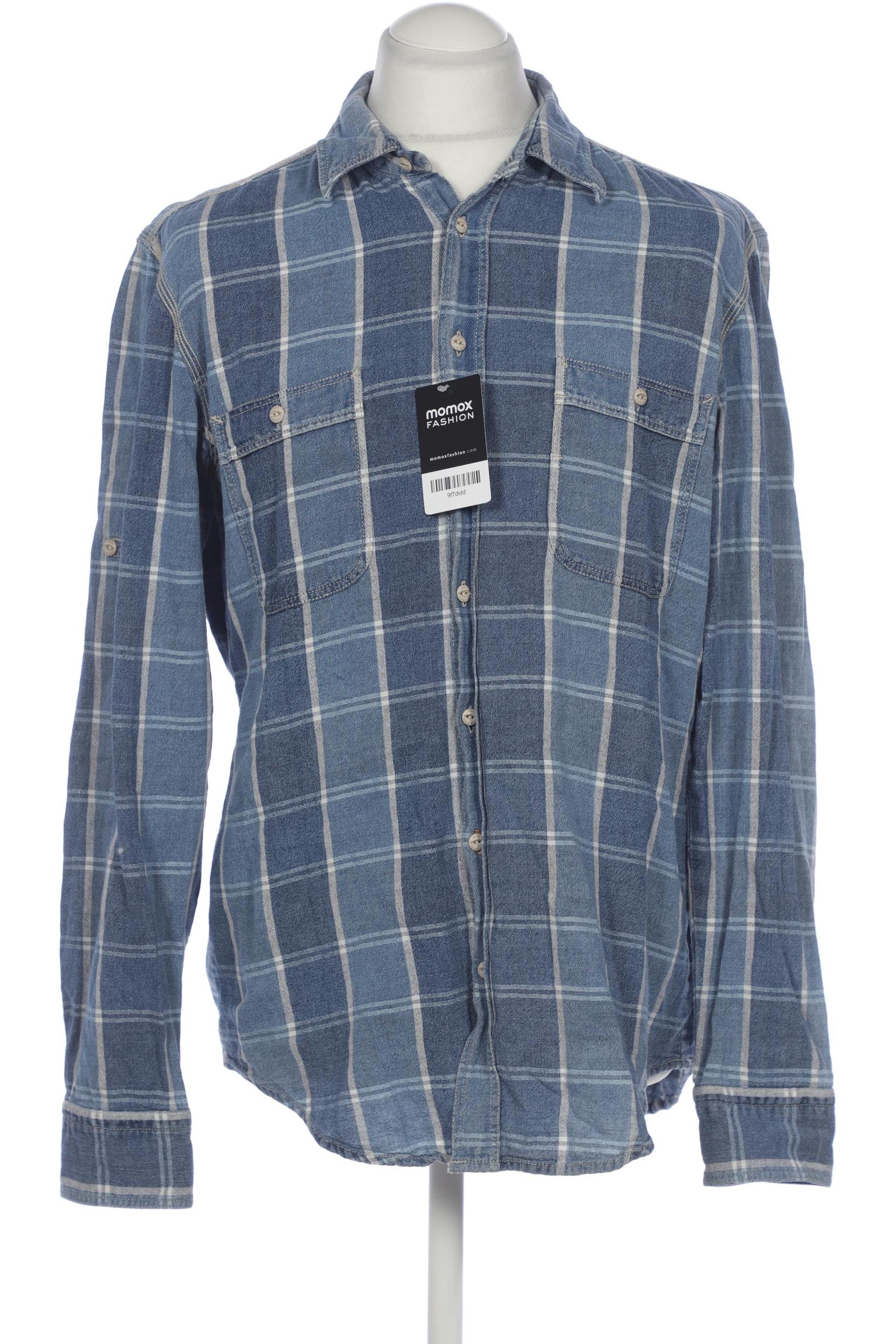 

Boss Orange Herren Hemd, blau, Gr. 54