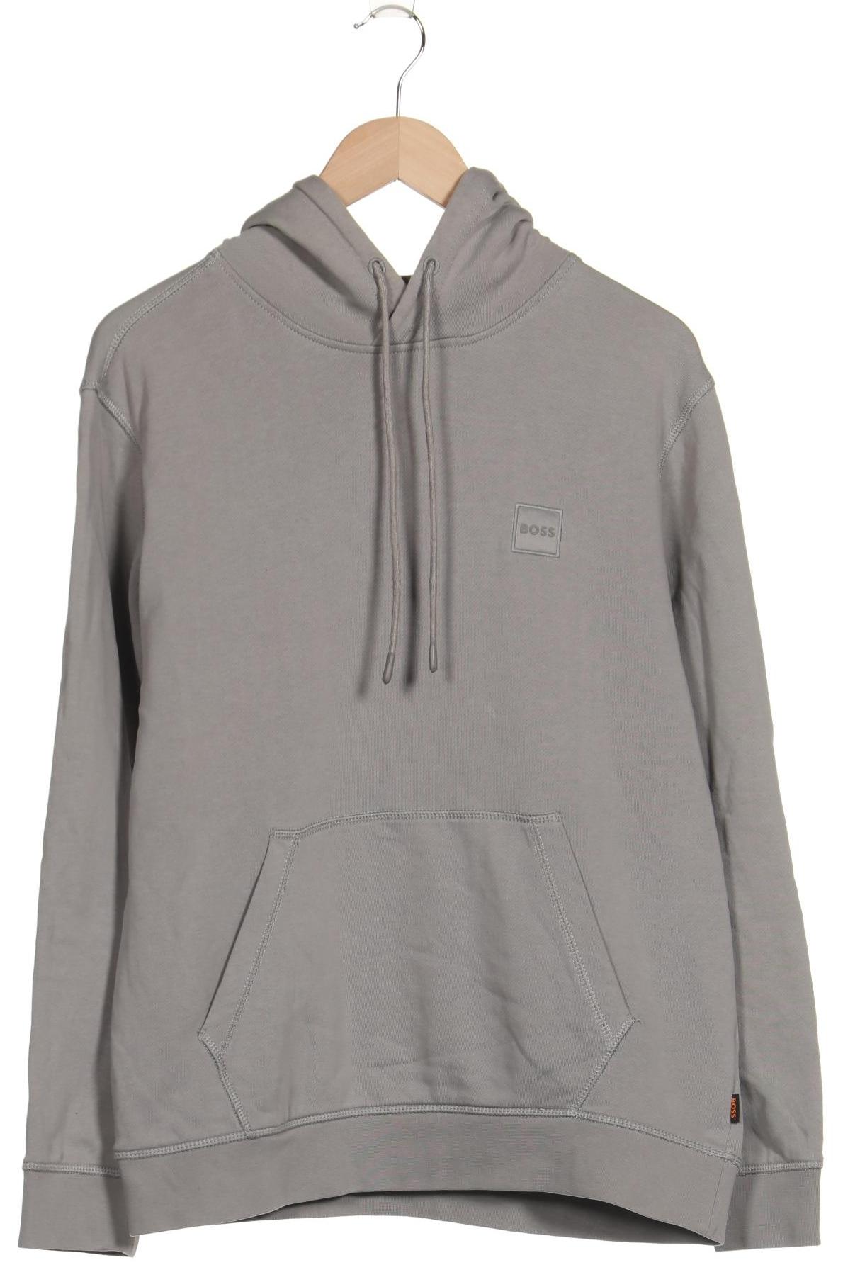 

Boss Orange Herren Kapuzenpullover, grau, Gr. 48