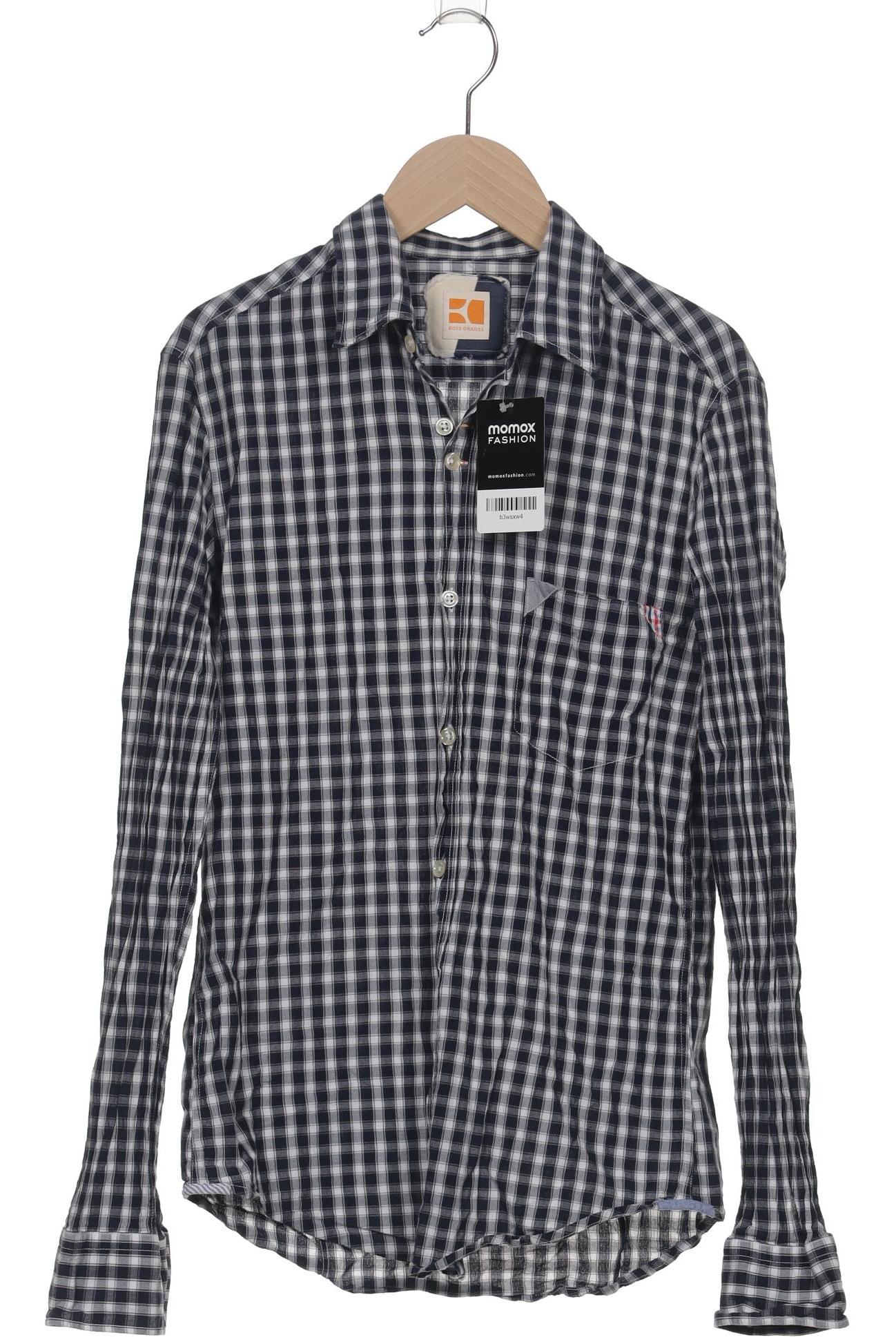 

Boss Orange Herren Hemd, marineblau, Gr. 46