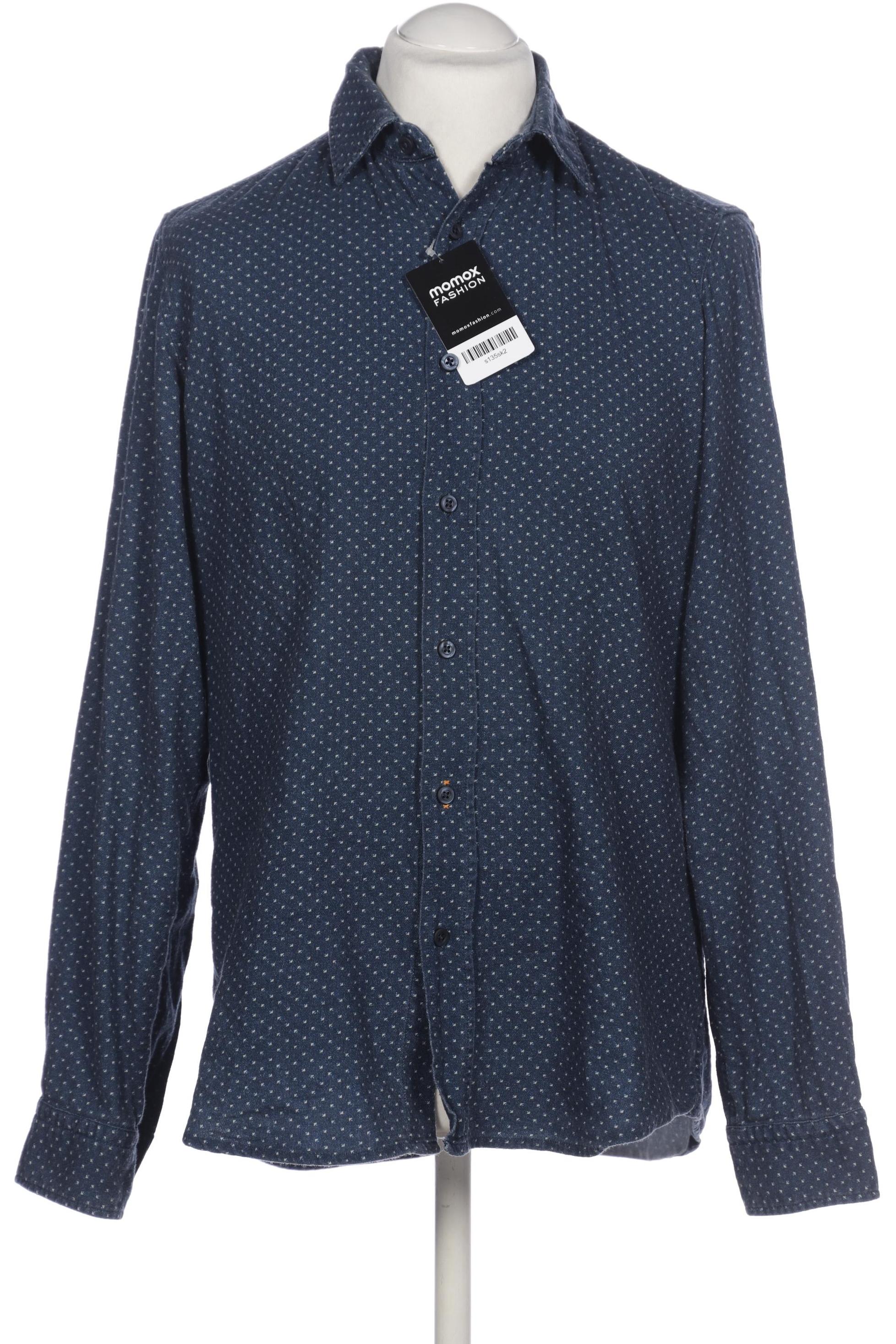 

Boss Orange Herren Hemd, marineblau, Gr. 48