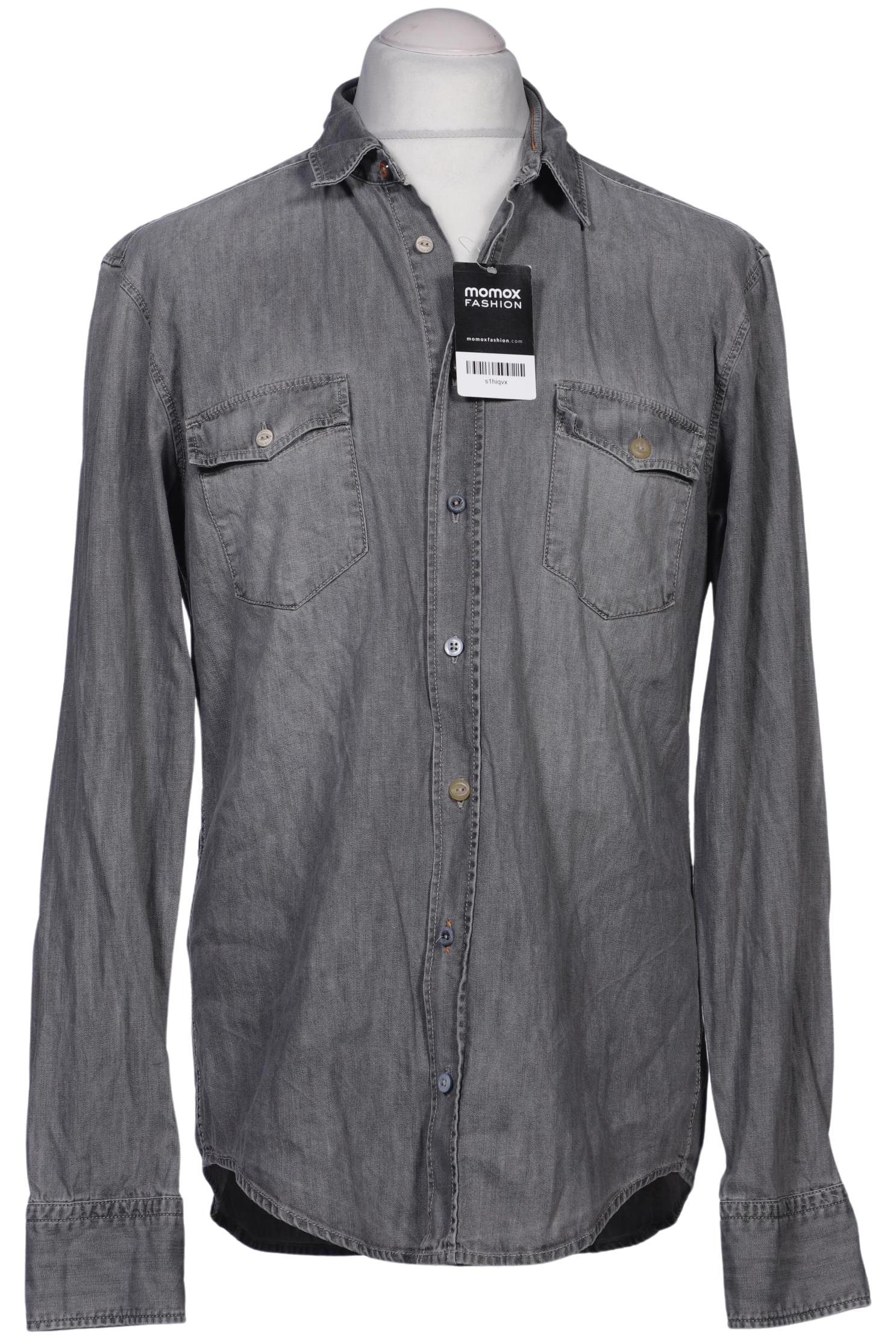 

Boss Orange Herren Hemd, grau, Gr. 52