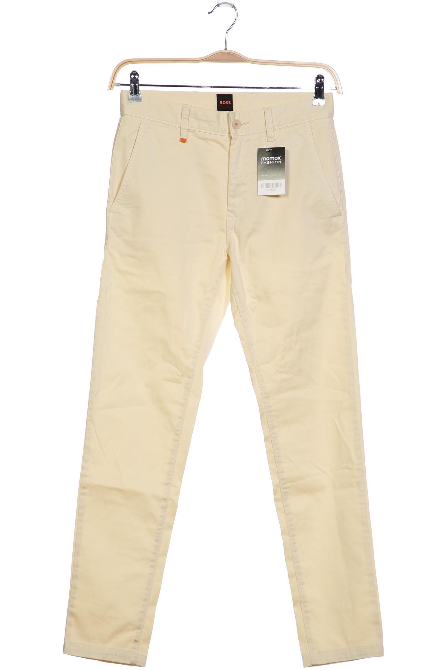 

Boss Orange Herren Stoffhose, cremeweiß, Gr. 29