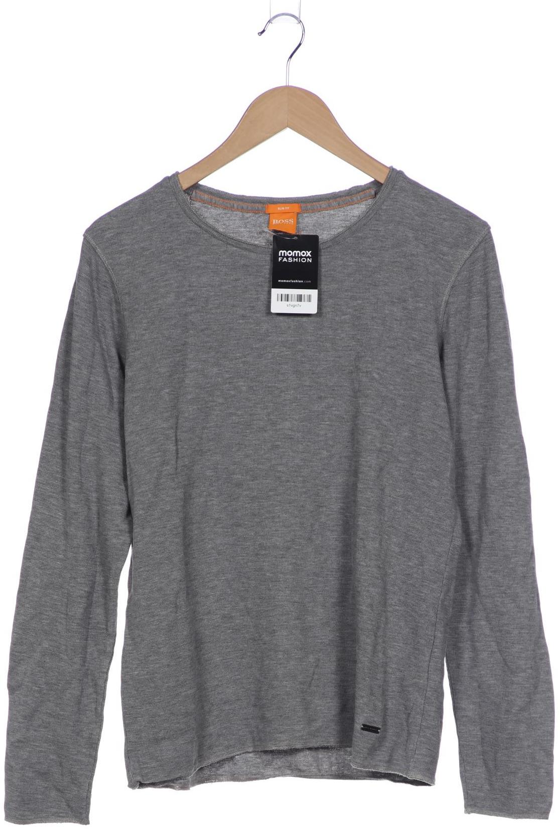 

Boss Orange Herren Pullover, grau, Gr. 52