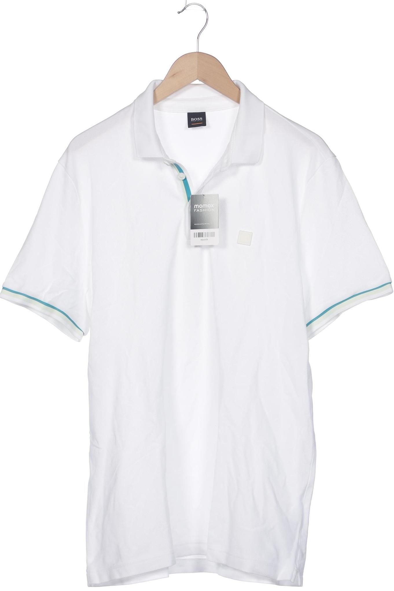 

Boss Orange Herren Poloshirt, weiß, Gr. 56