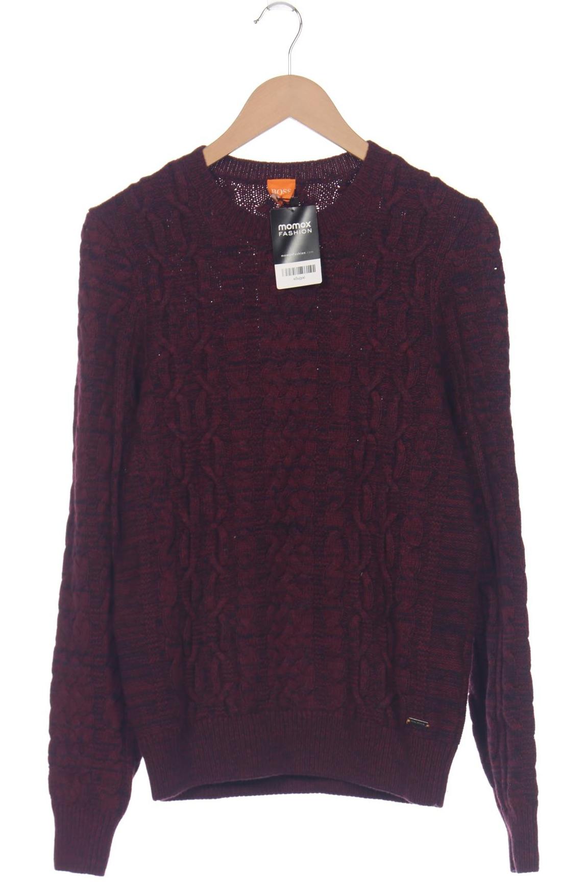 

Boss Orange Herren Pullover, bordeaux, Gr. 48