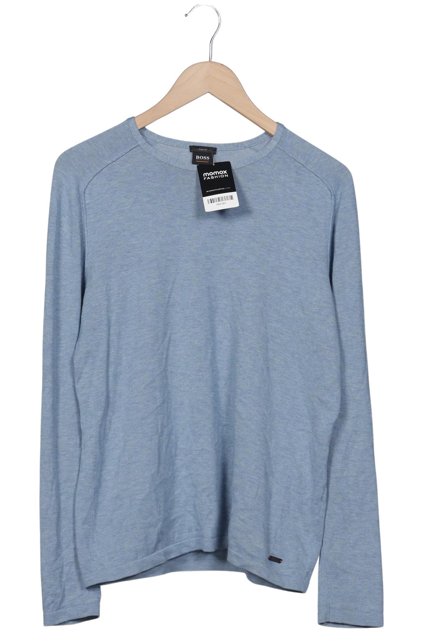 

Boss Orange Herren Pullover, hellblau, Gr. 48