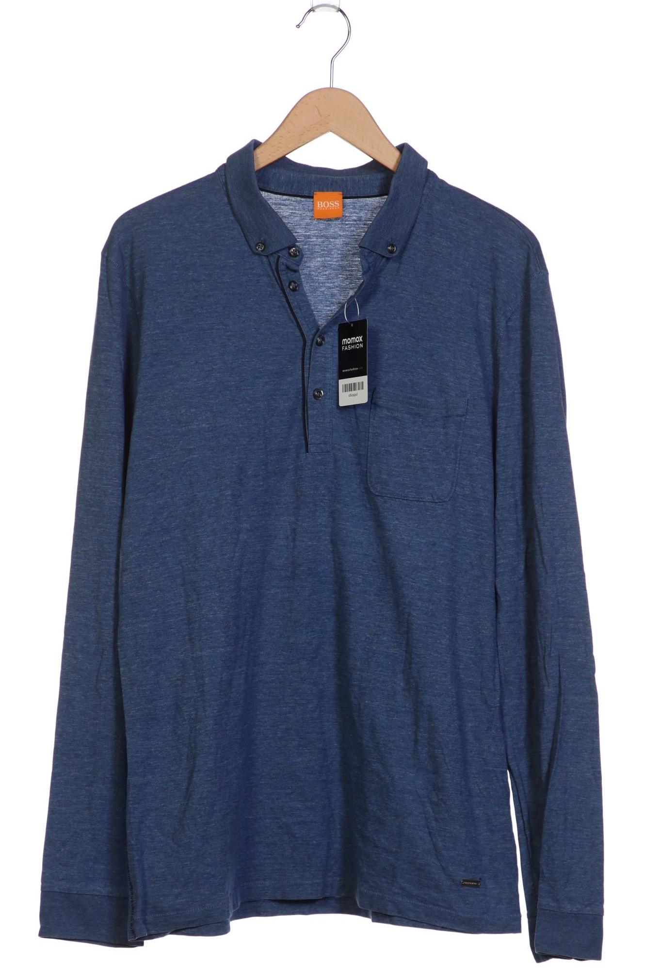 

Boss Orange Herren Poloshirt, blau, Gr. 54