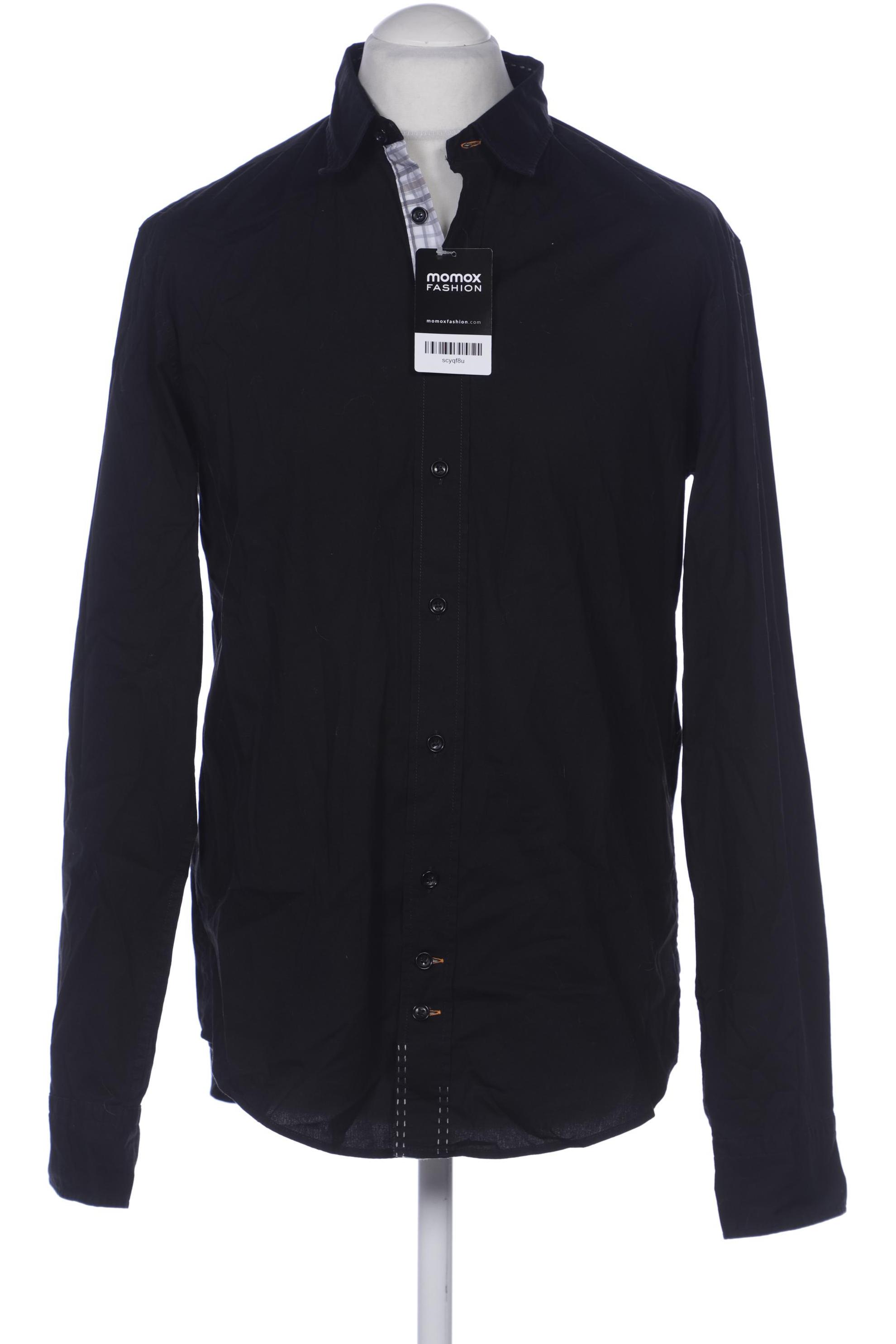

Boss Orange Herren Hemd, schwarz, Gr. 52