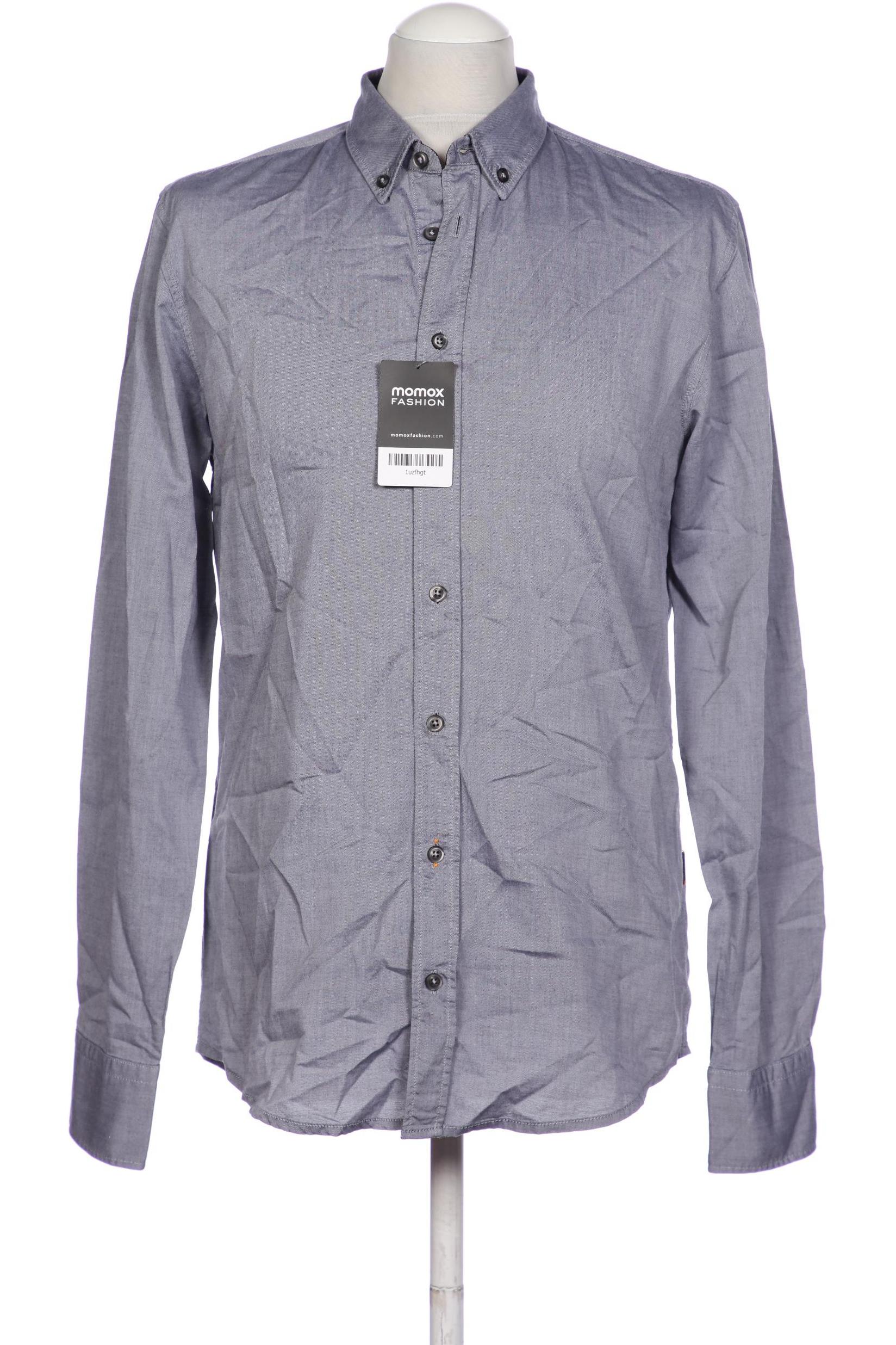 

Boss Orange Herren Hemd, grau, Gr. 48