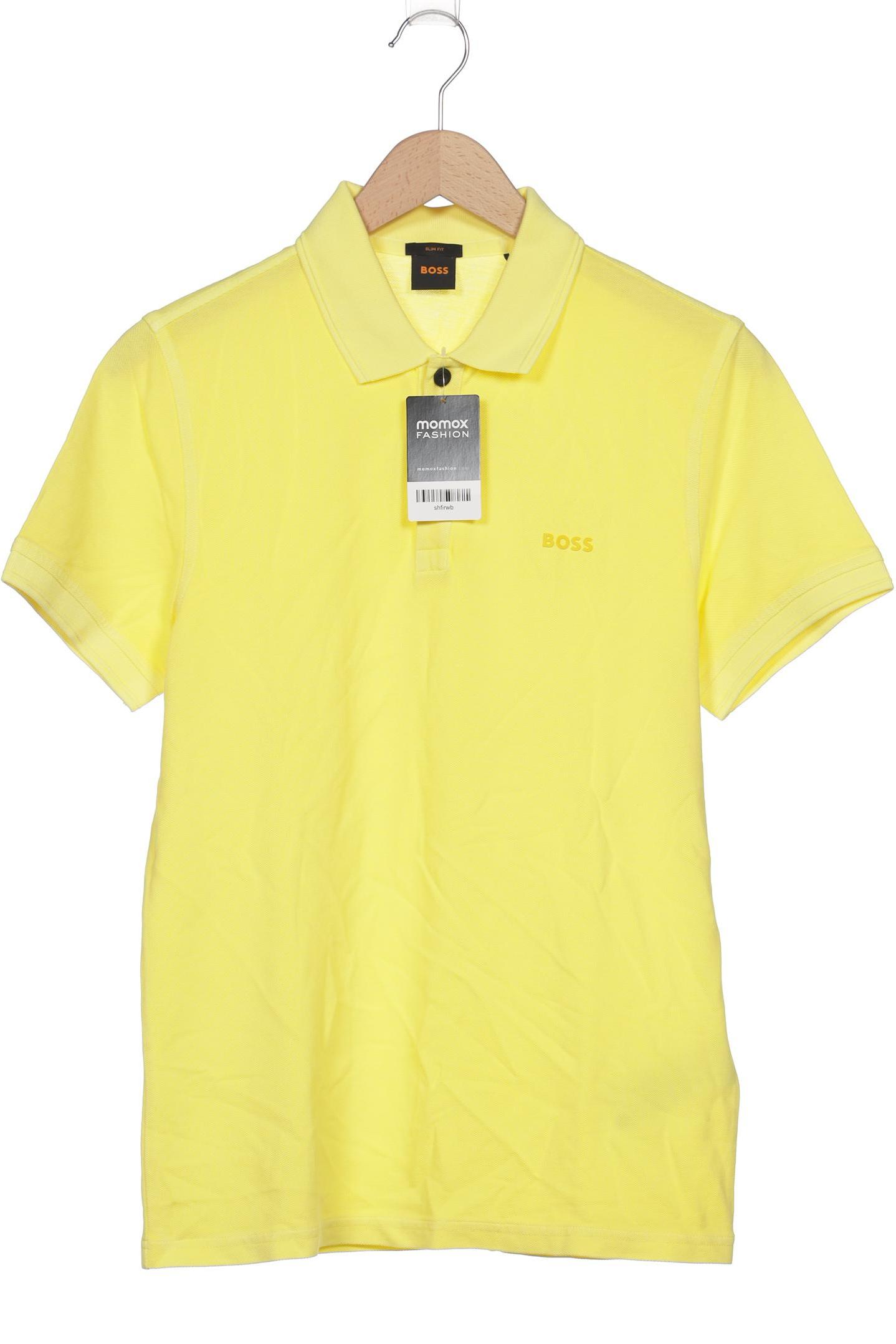 

Boss Orange Herren Poloshirt, gelb, Gr. 46