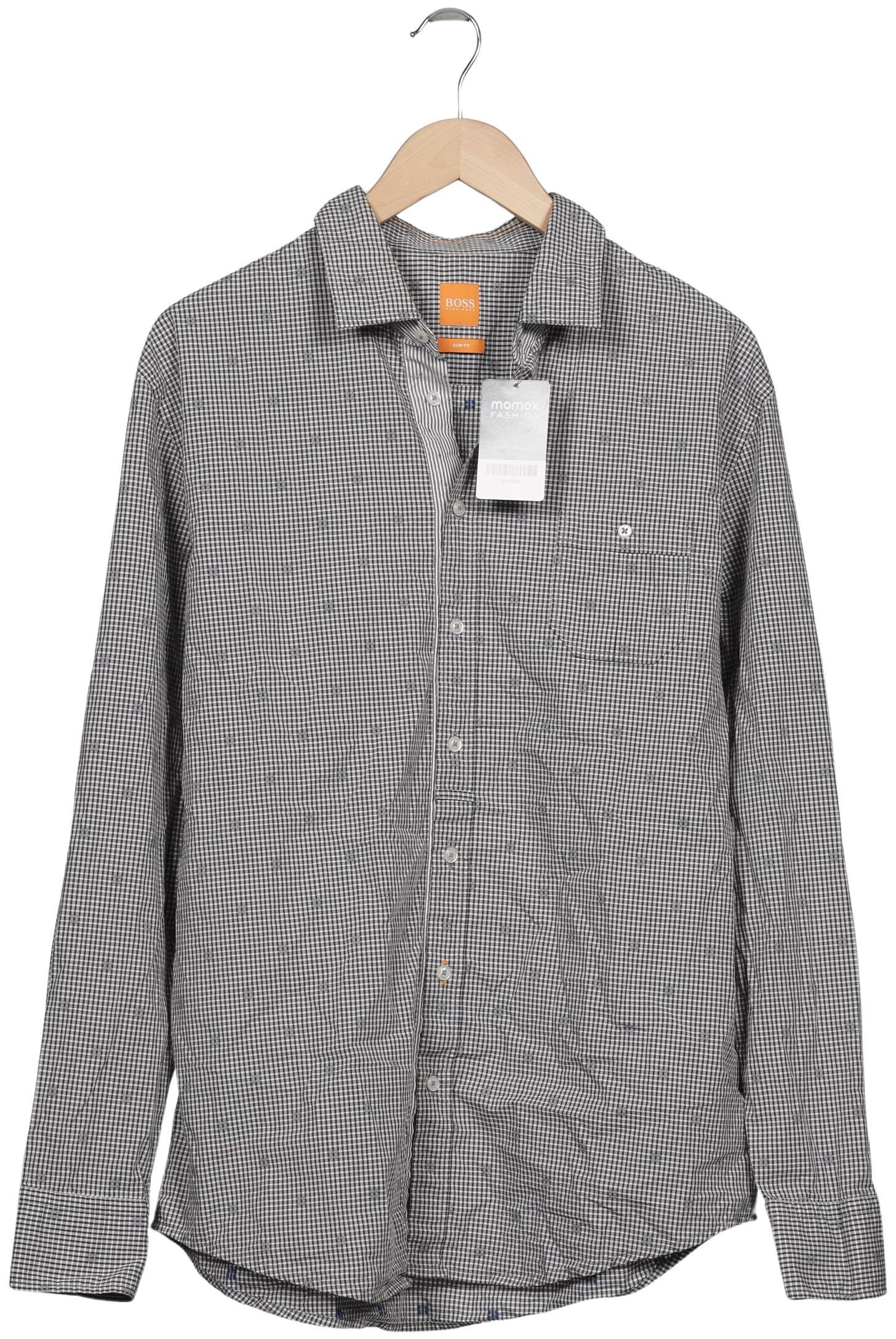 

Boss Orange Herren Hemd, grau, Gr. 56