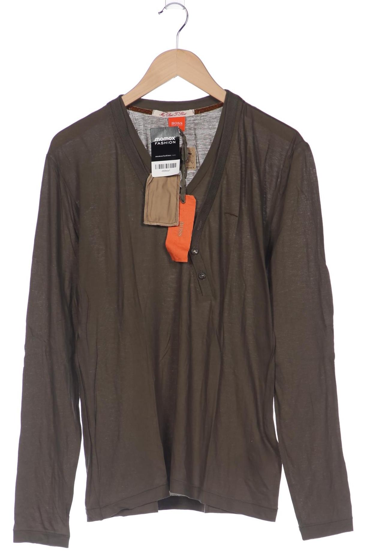 

Boss Orange Herren Langarmshirt, grün, Gr. 48