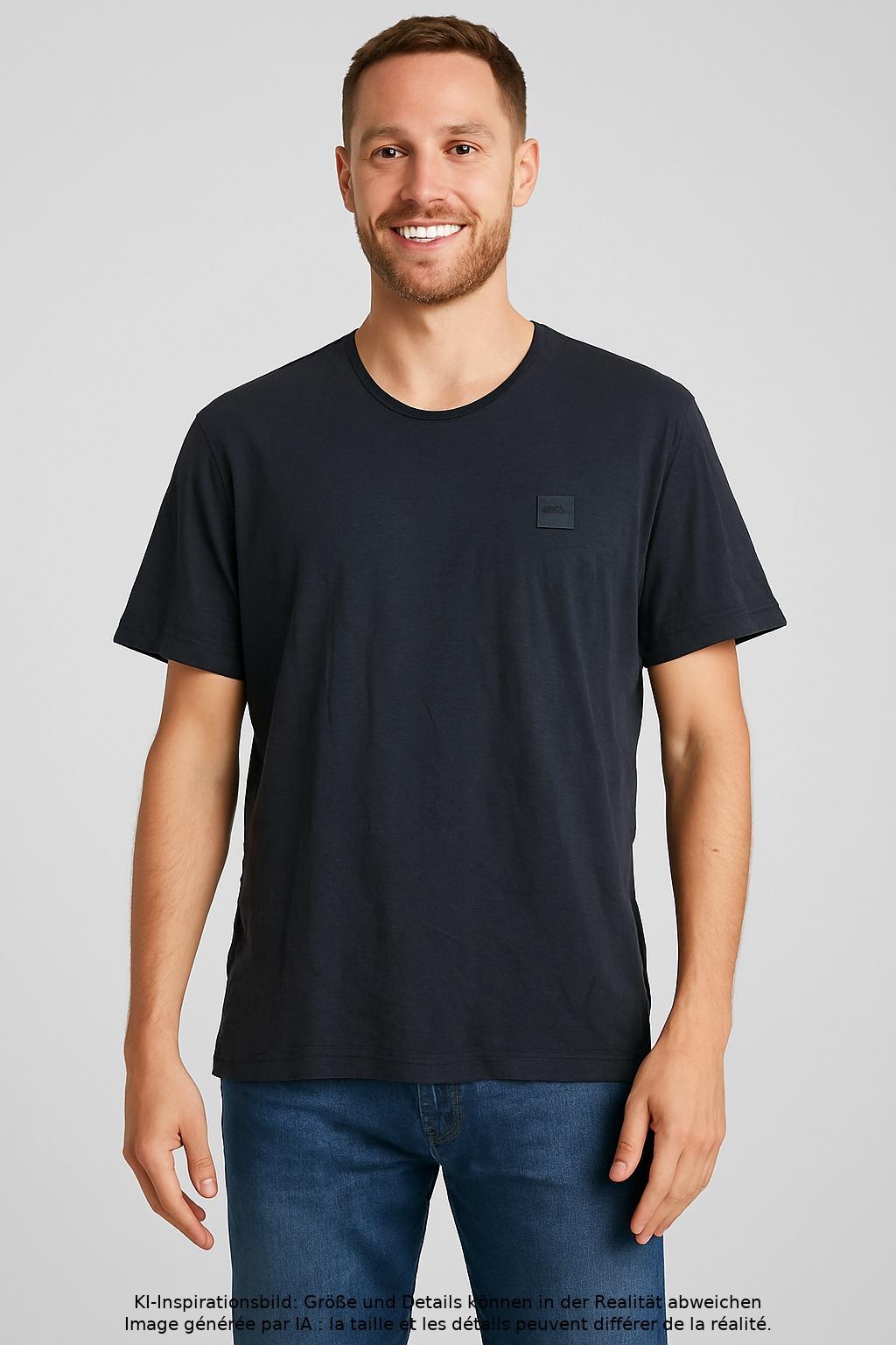 

Boss Orange Herren T-Shirt, marineblau, Gr. 54