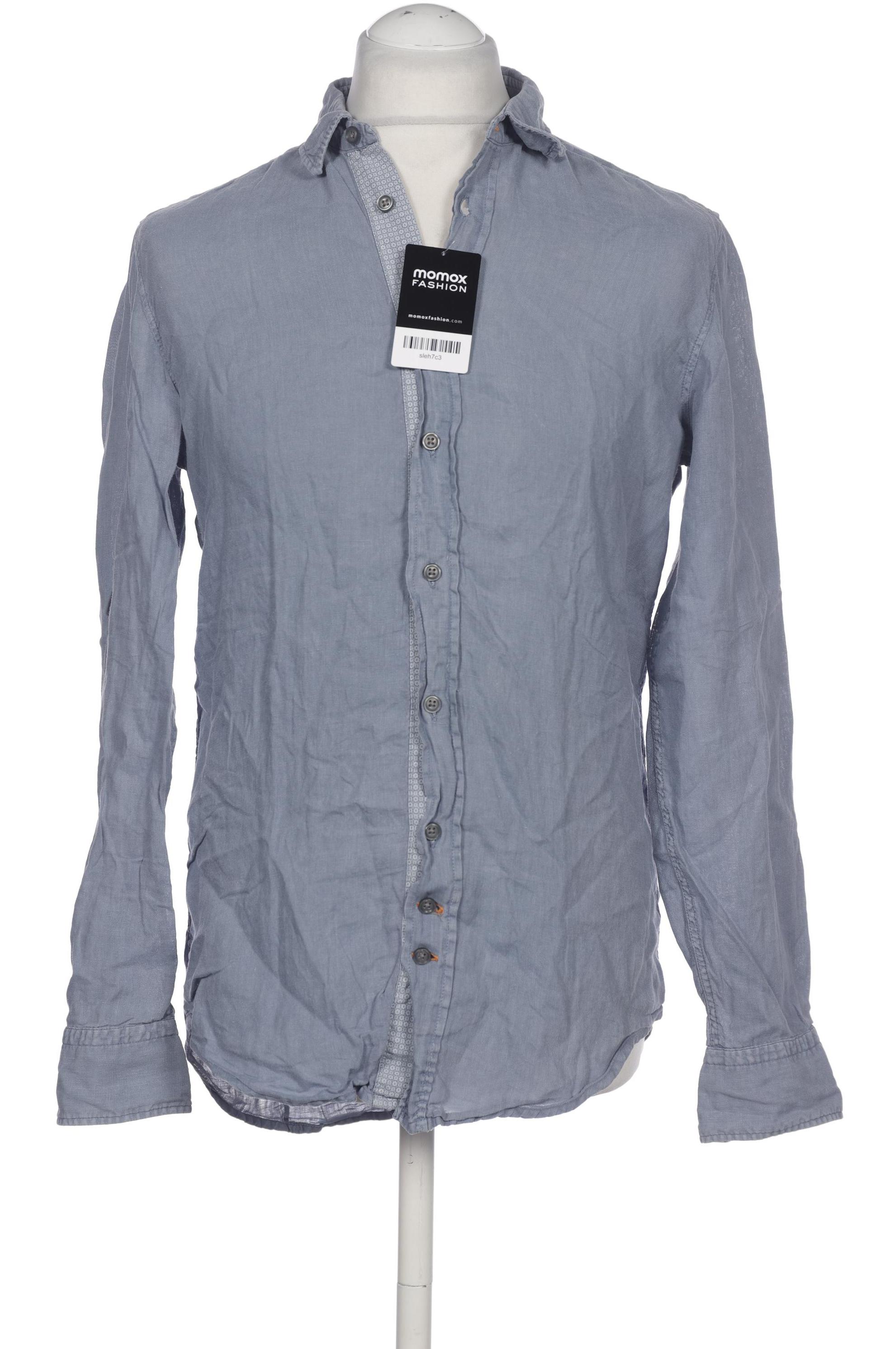 

Boss Orange Herren Hemd, blau, Gr. 46