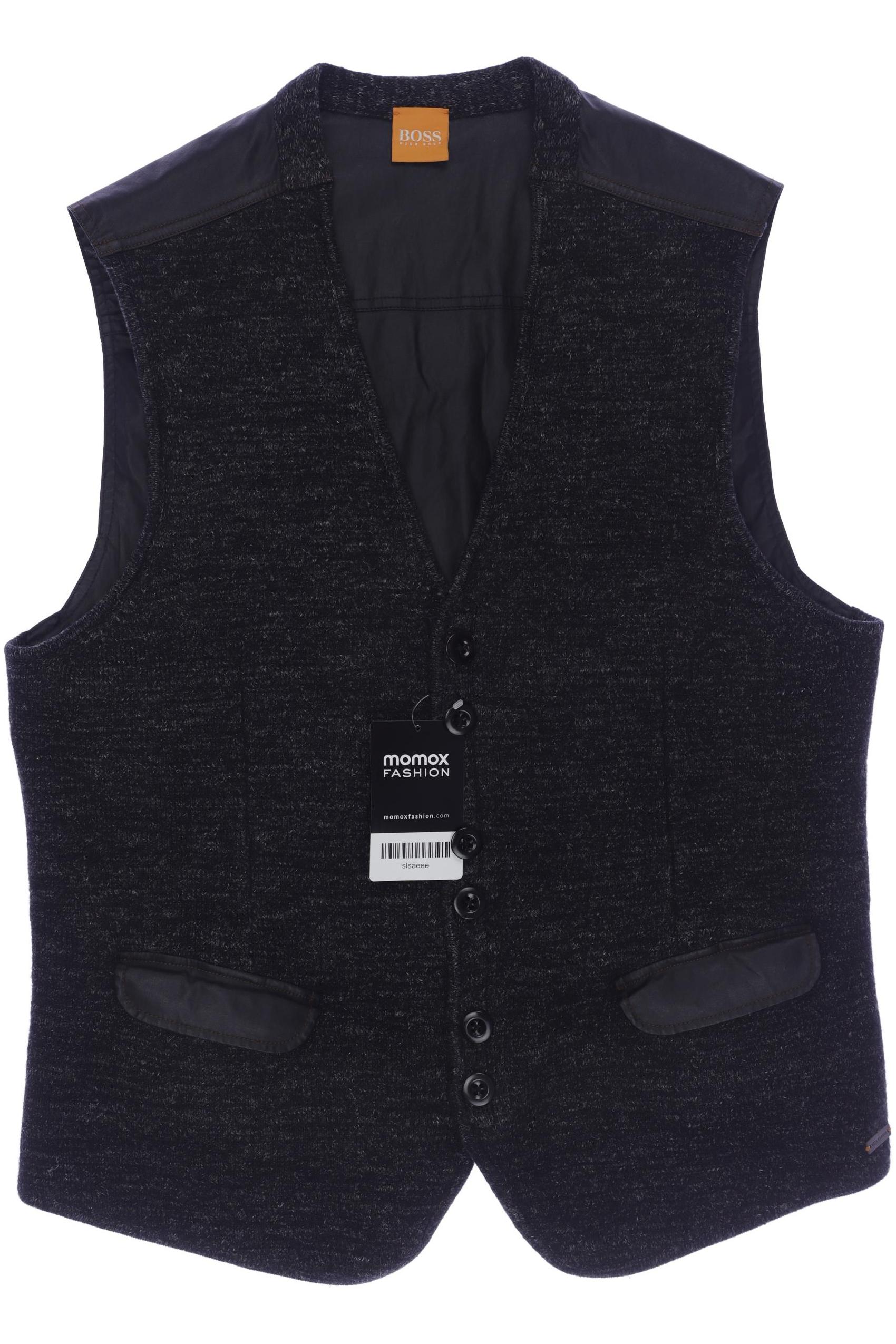 

Boss Orange Herren Weste, schwarz, Gr. 52
