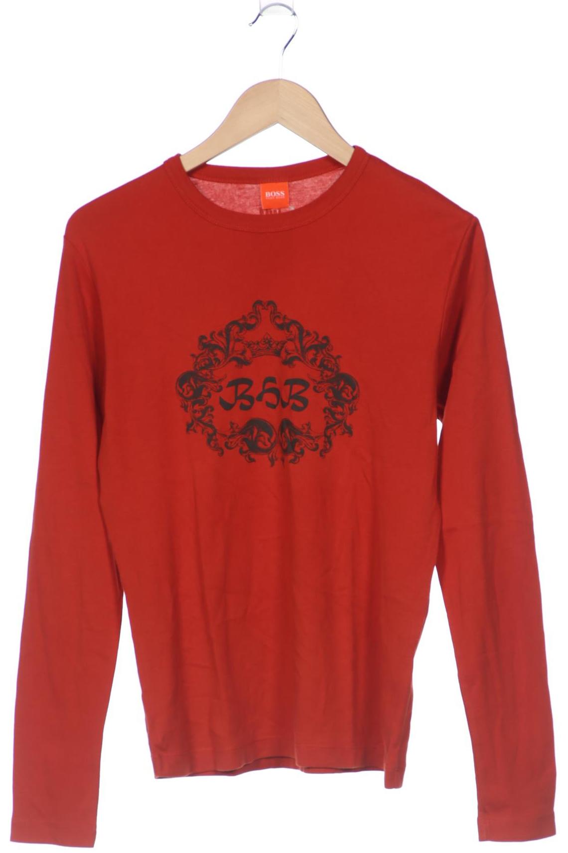 

Boss Orange Herren Langarmshirt, orange, Gr. 52