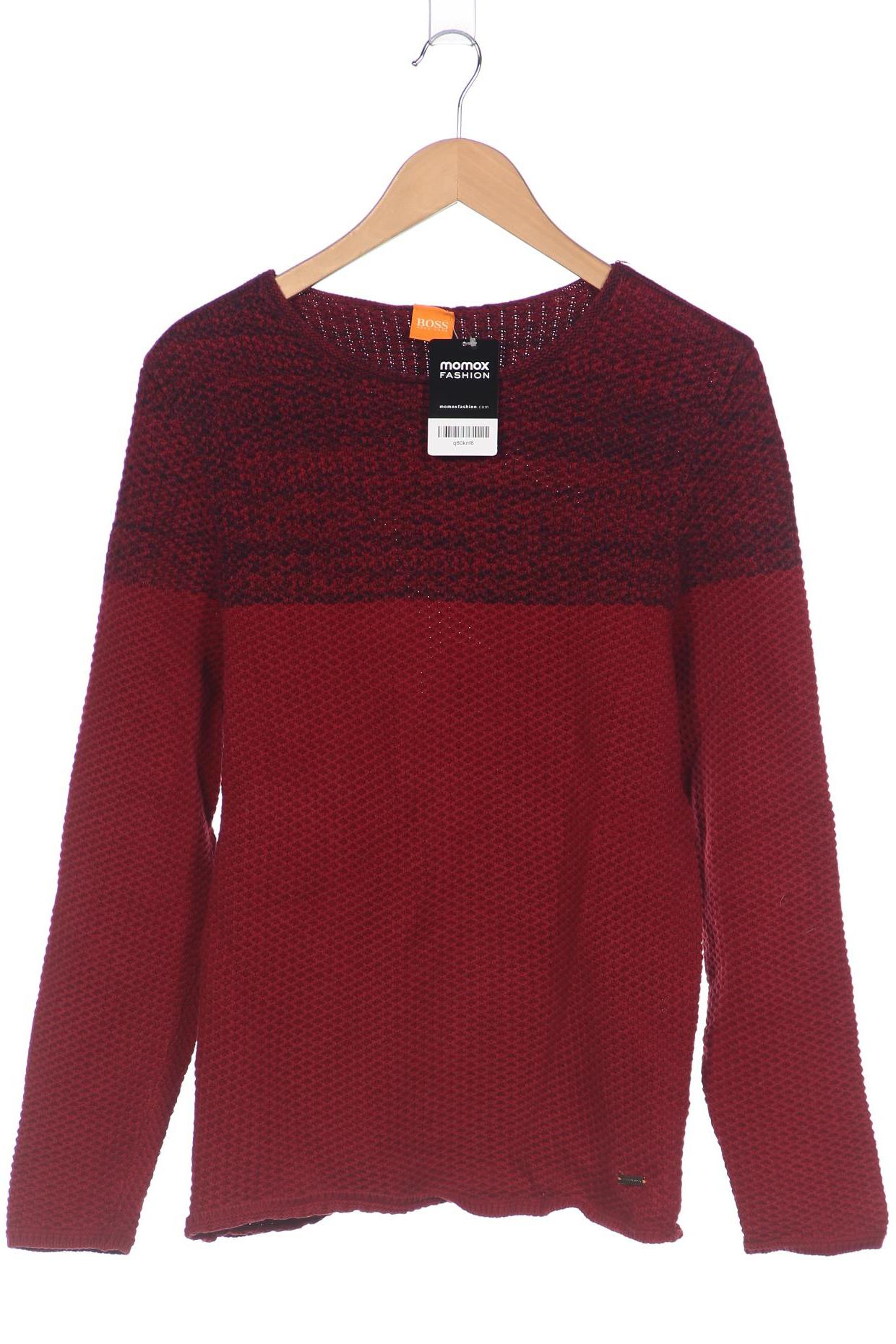 

Boss Orange Herren Pullover, bordeaux, Gr. 52