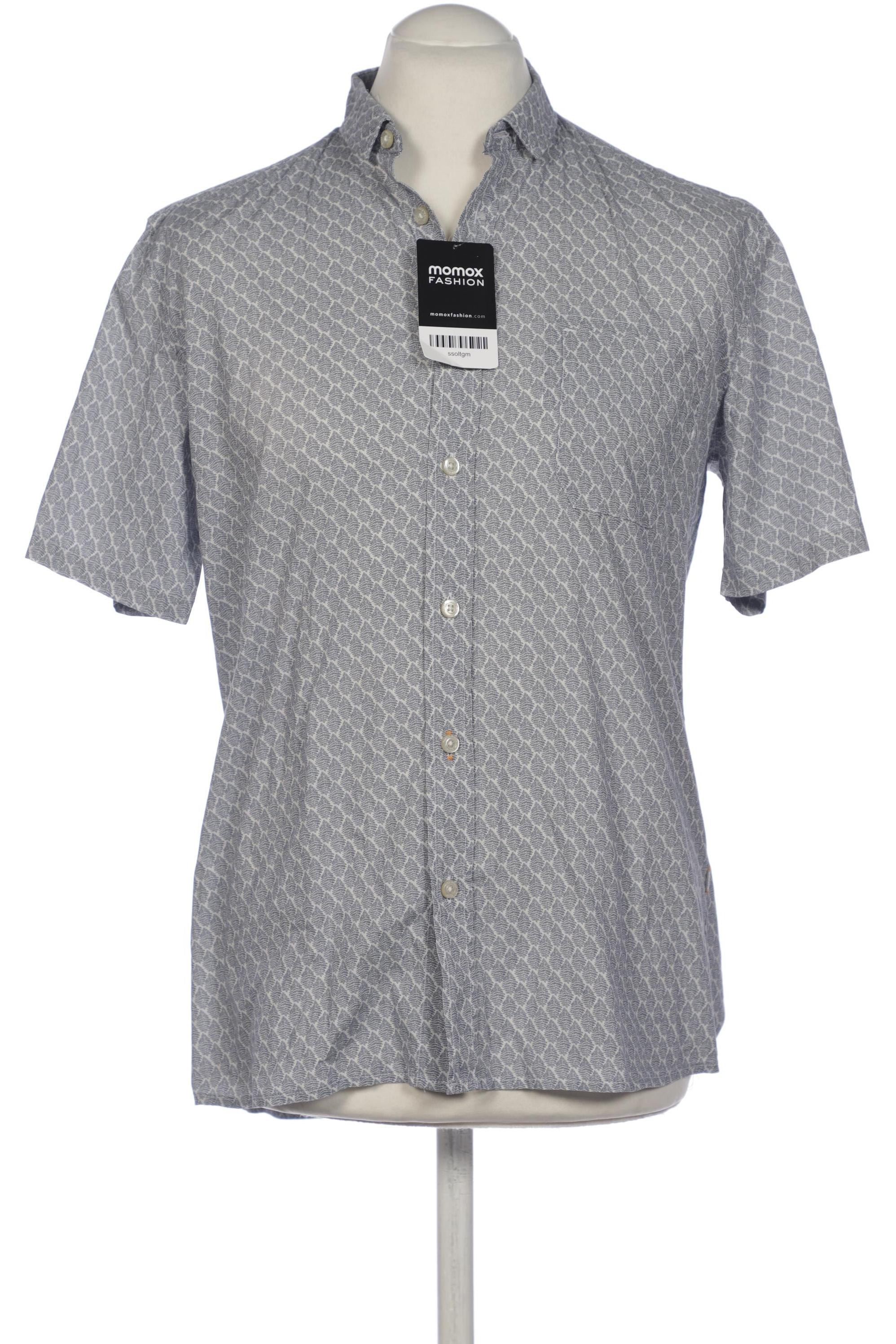 

Boss Orange Herren Hemd, blau, Gr. 48