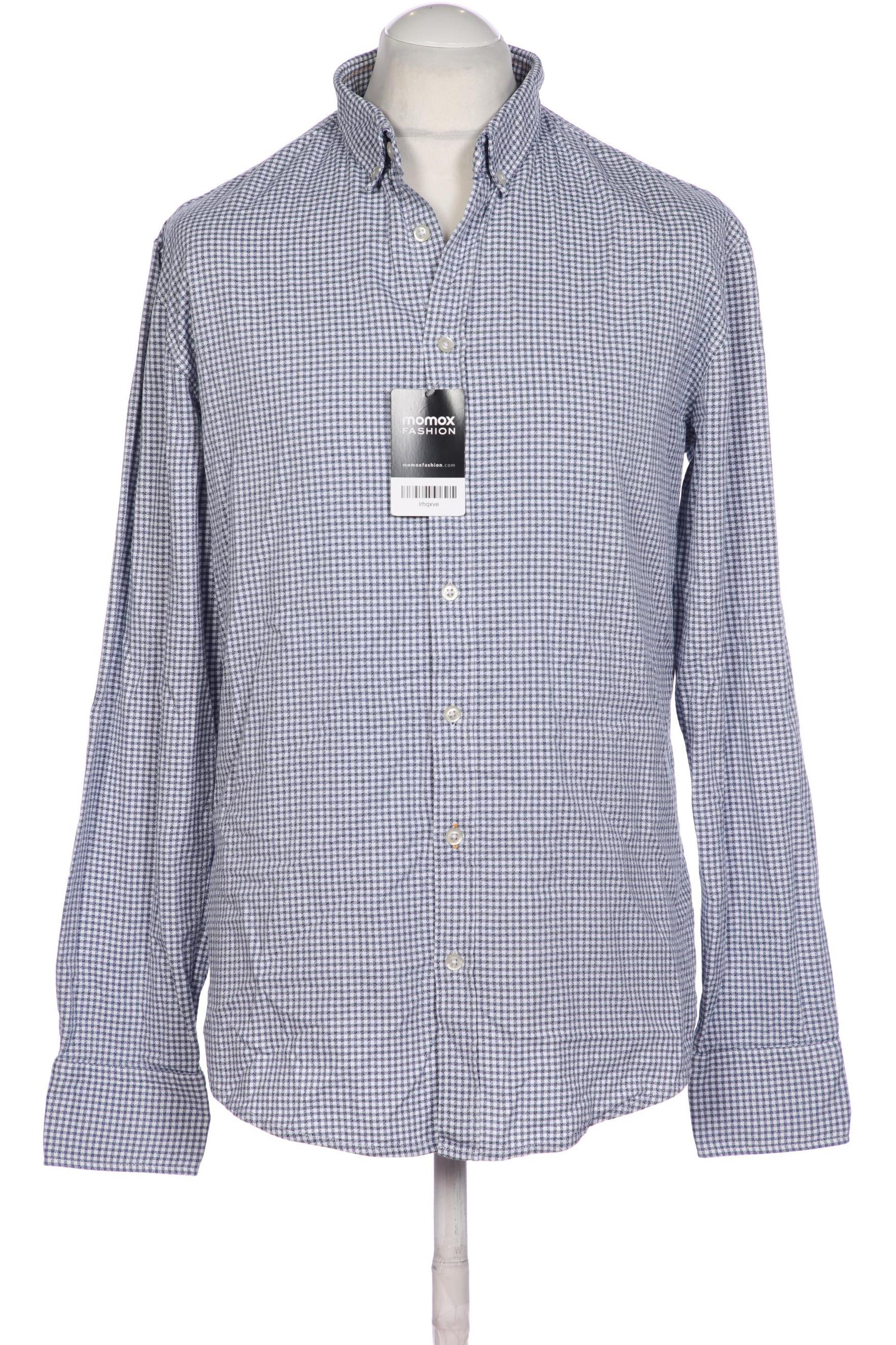

Boss Orange Herren Hemd, blau