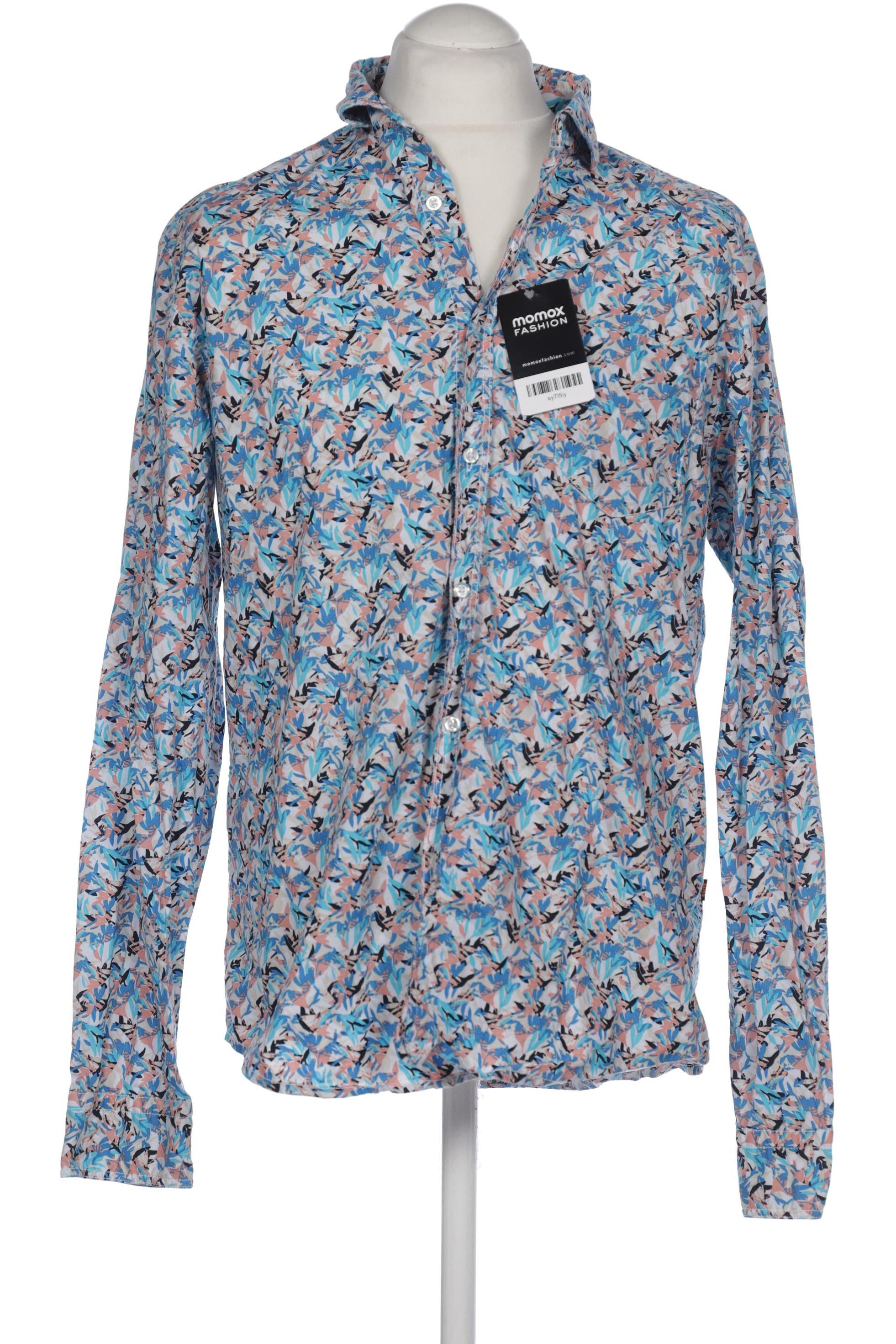 

Boss Orange Herren Hemd, blau, Gr. 54