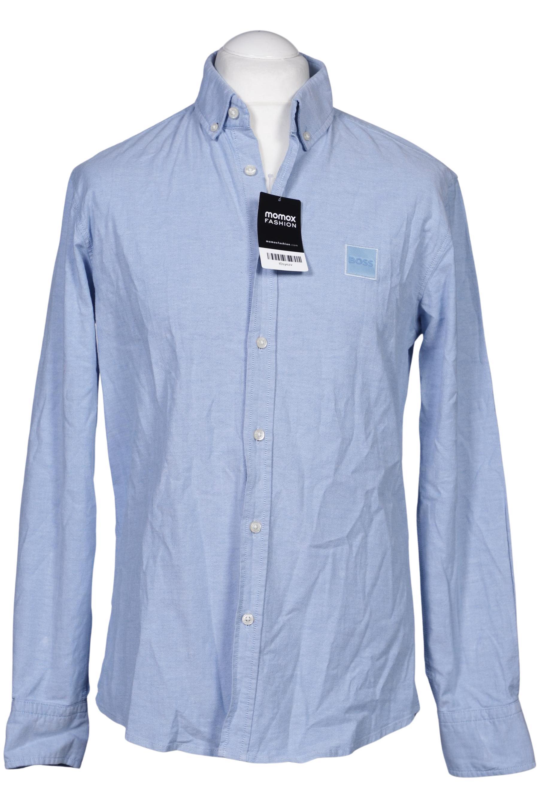 

Boss Orange Herren Hemd, blau, Gr. 52