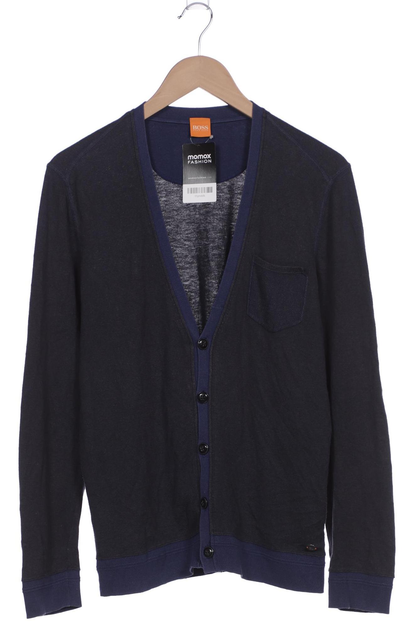 

Boss Orange Herren Strickjacke, marineblau, Gr. 52