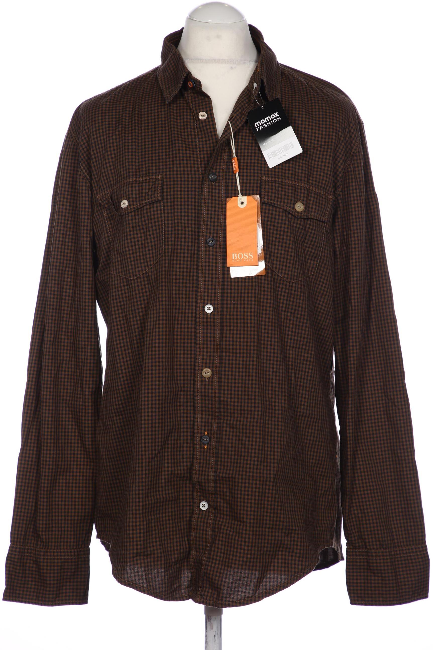 

Boss Orange Herren Hemd, braun, Gr. 54