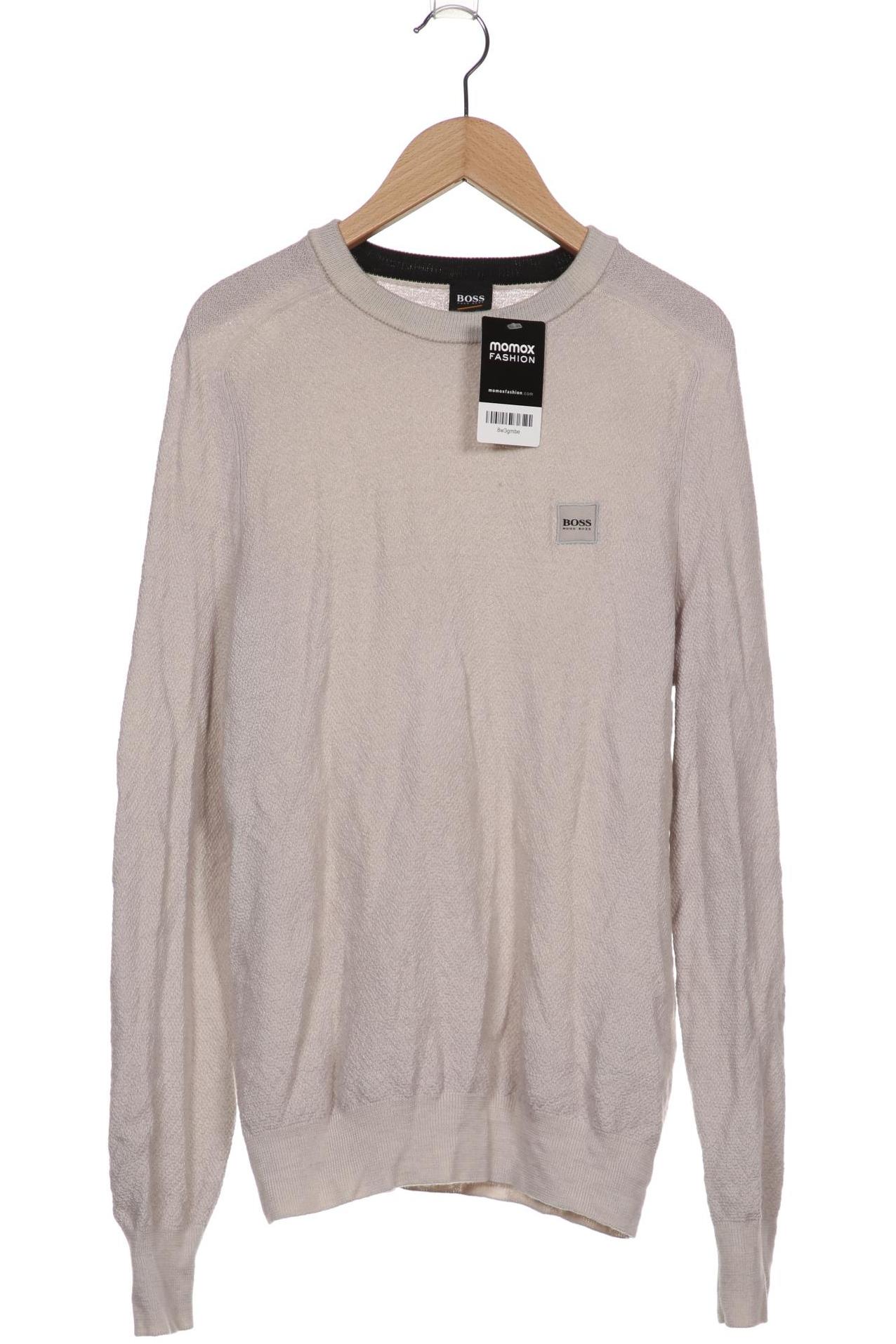 

Boss Orange Herren Pullover, cremeweiß