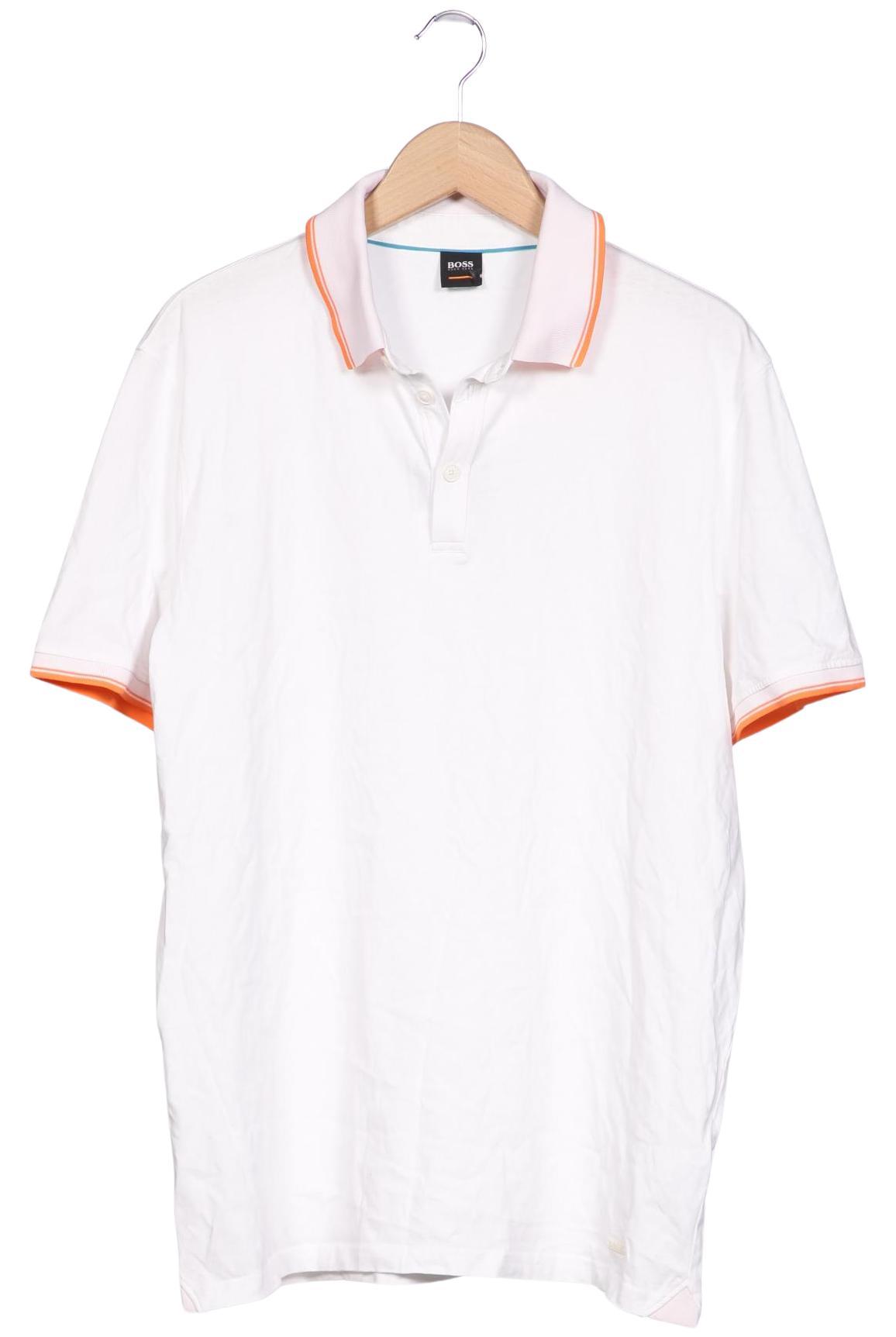 

Boss Orange Herren Poloshirt, weiß, Gr. 54