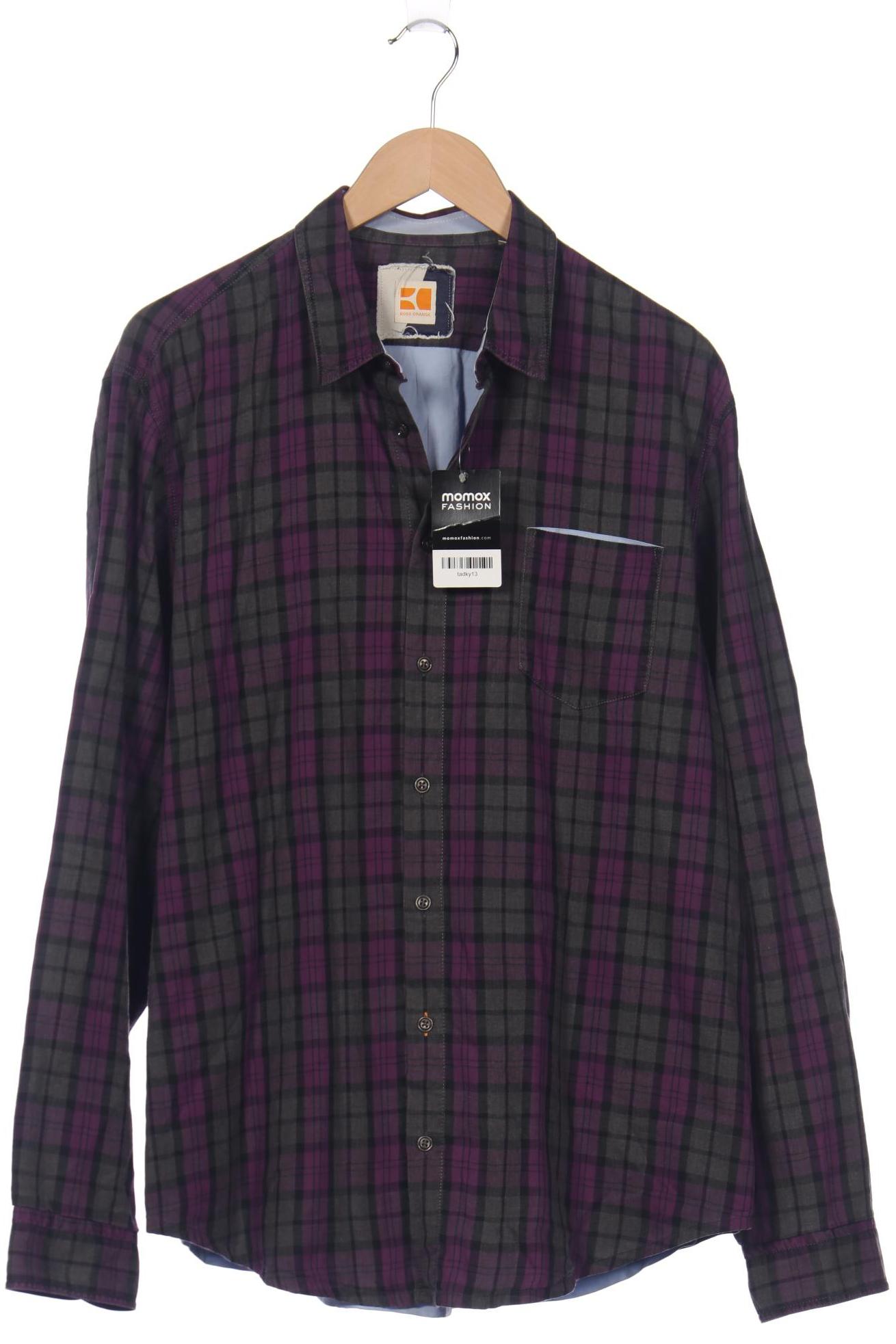 

Boss Orange Herren Hemd, grau, Gr. 56