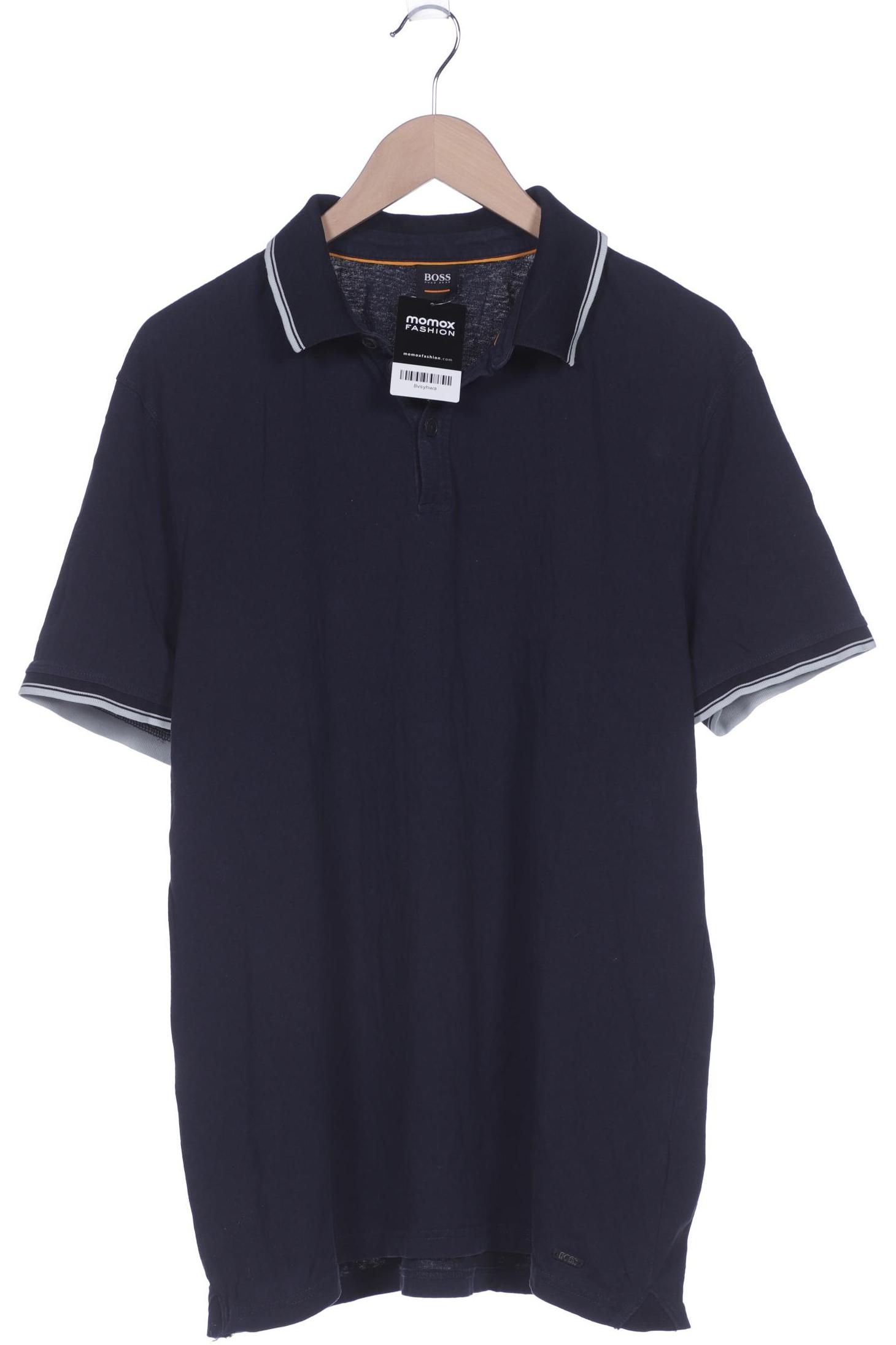 

Boss Orange Herren Poloshirt, marineblau, Gr. 56