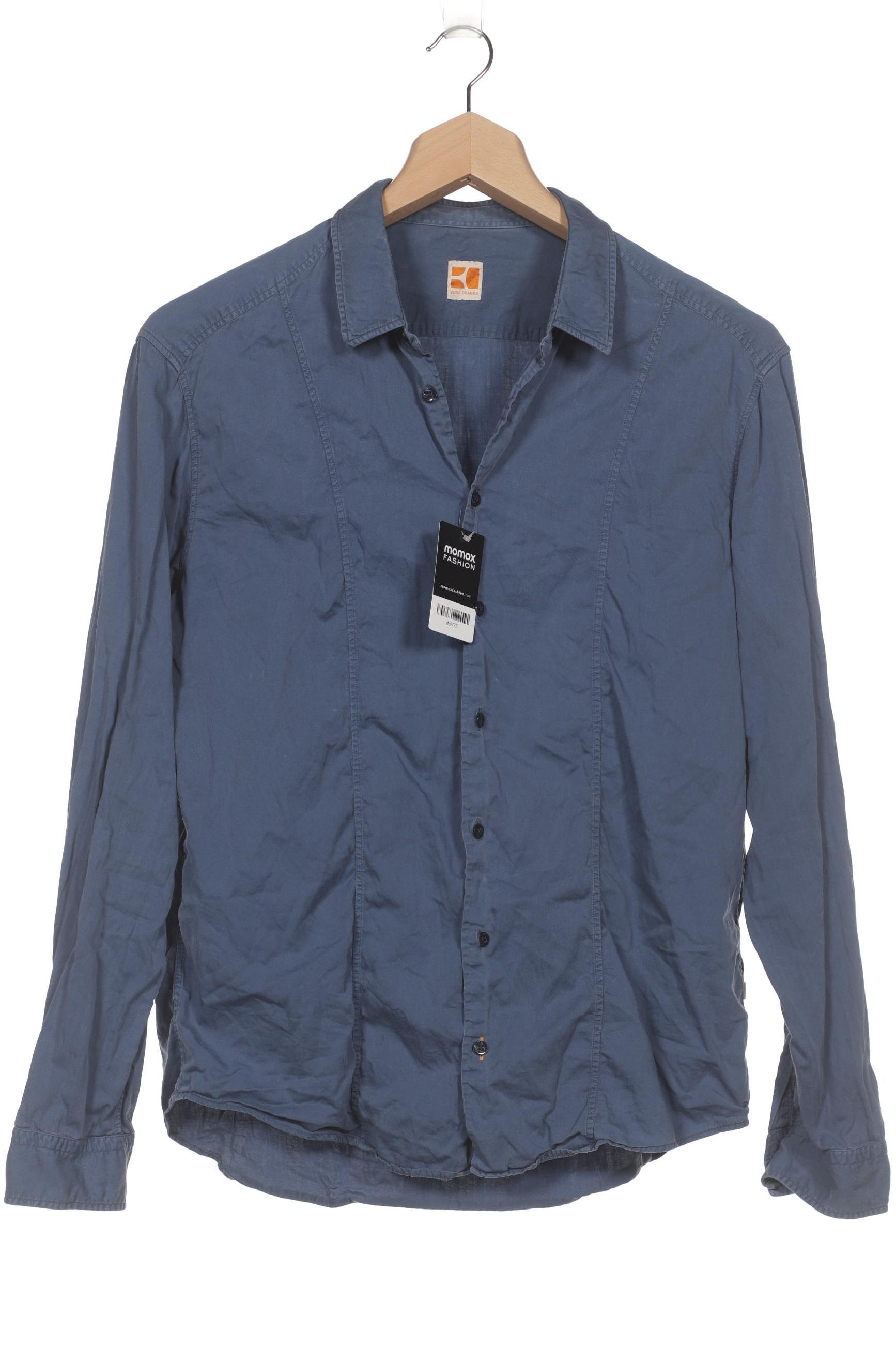 

Boss Orange Herren Hemd, blau, Gr. 56