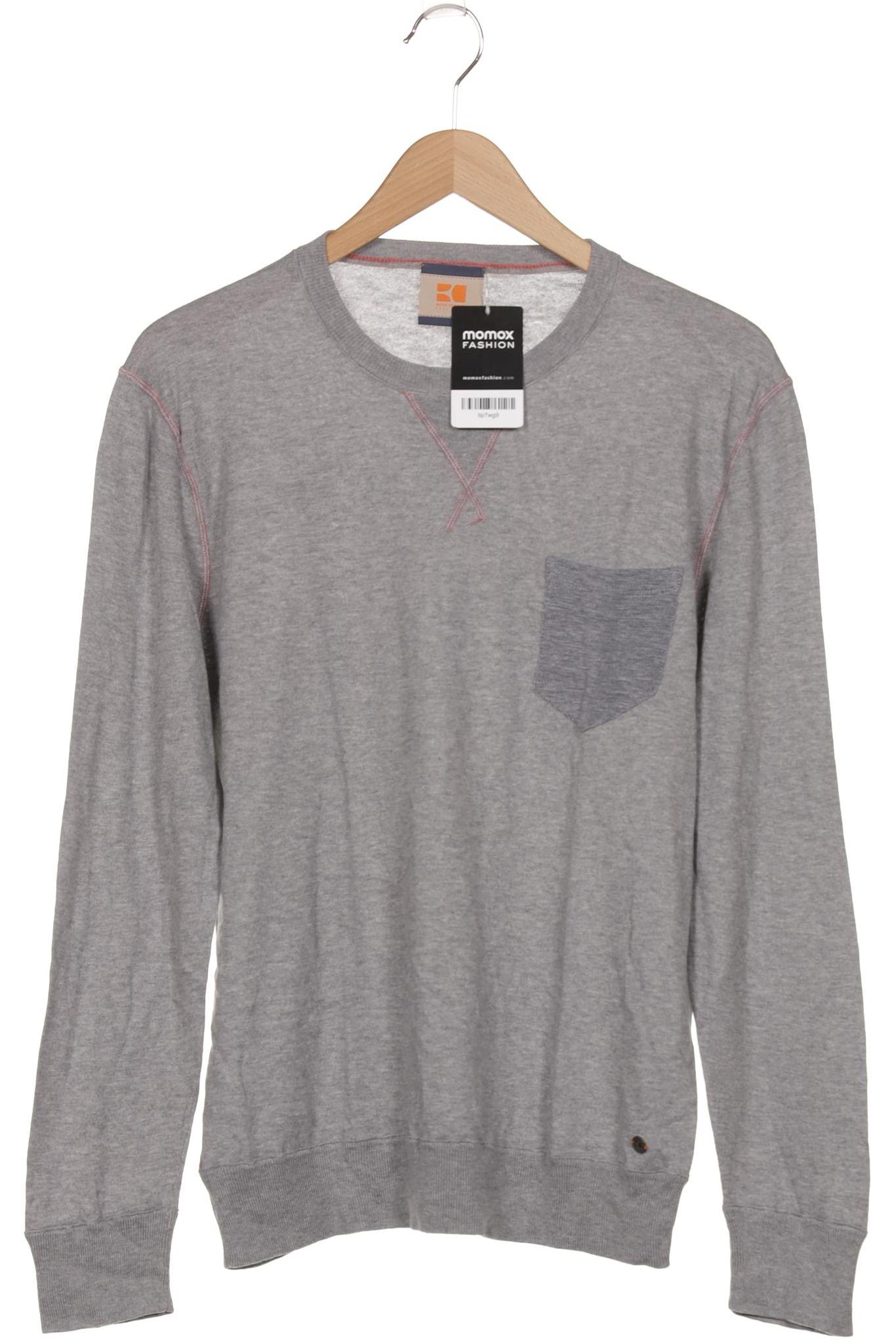 

Boss Orange Herren Pullover, grau, Gr. 52