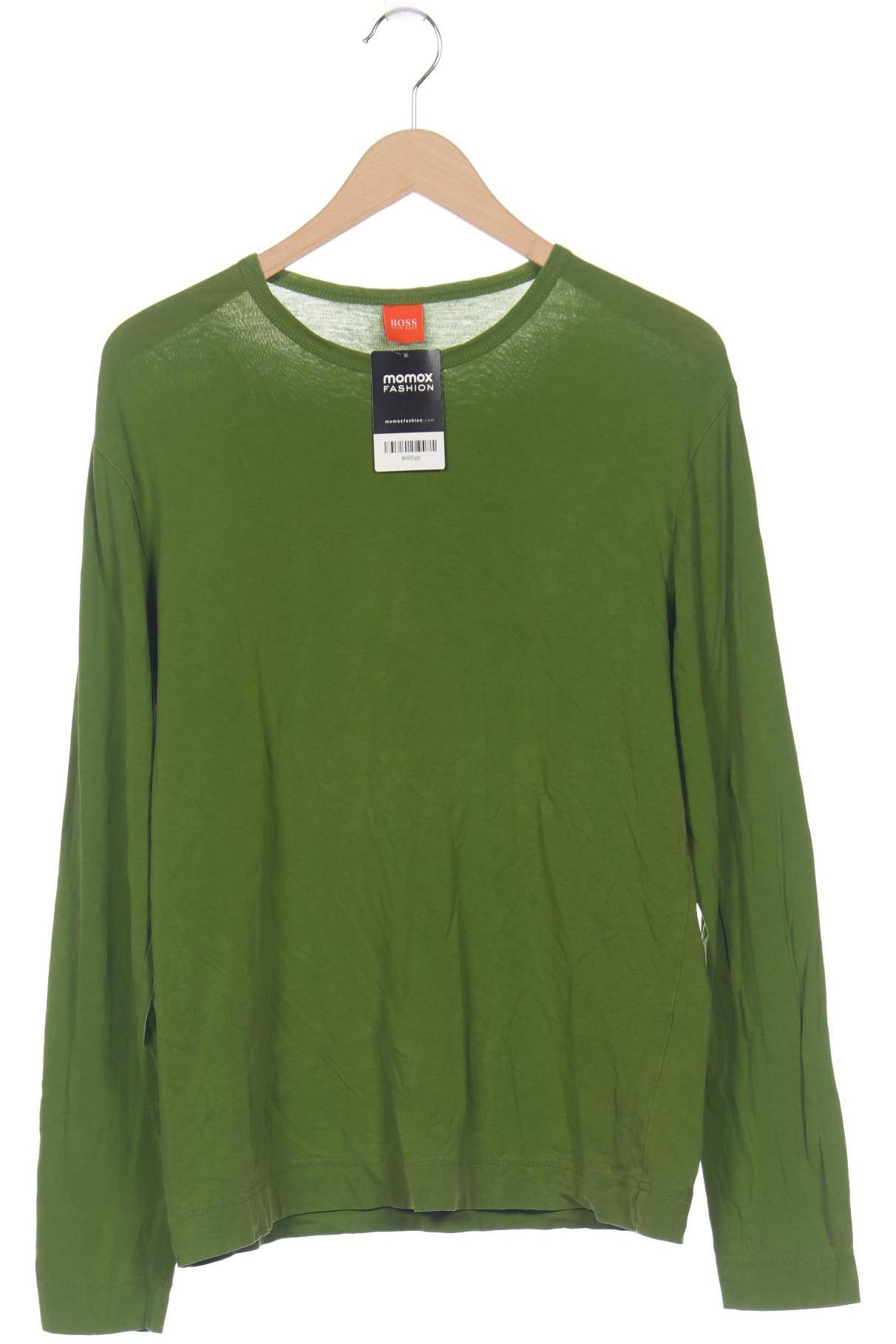 

Boss Orange Herren Langarmshirt, grün, Gr. 48