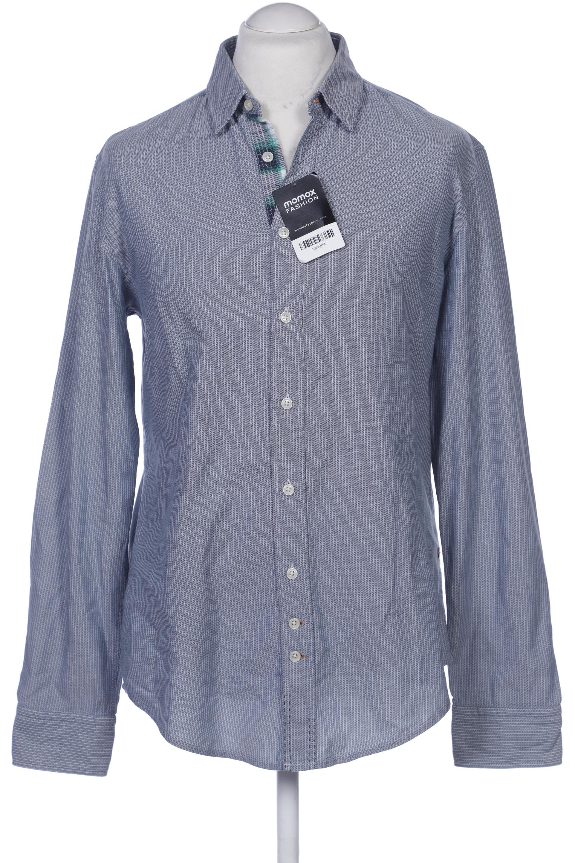

Boss Orange Herren Hemd, blau, Gr. 52