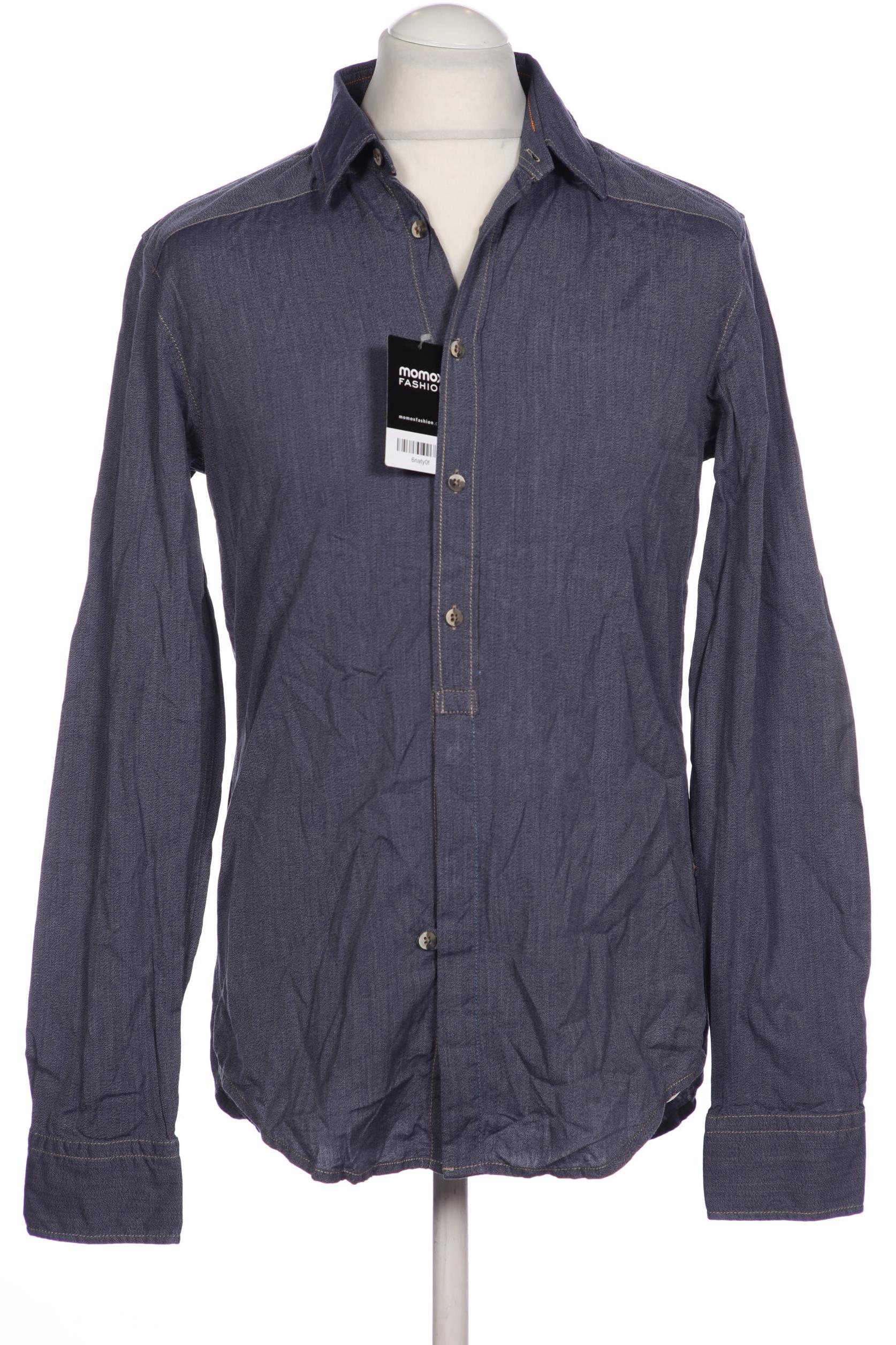 

Boss Orange Herren Hemd, marineblau, Gr. 48