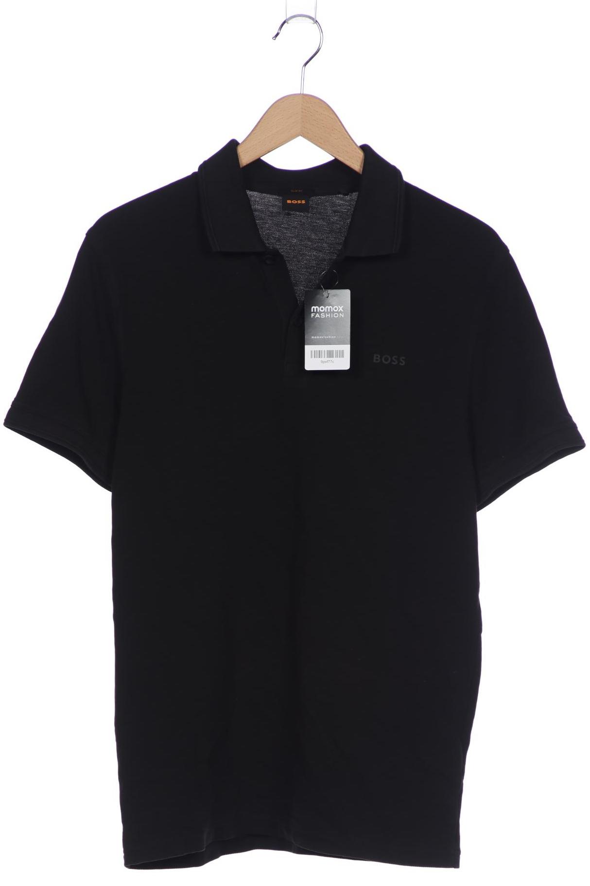 

Boss Orange Herren Poloshirt, schwarz, Gr. 48