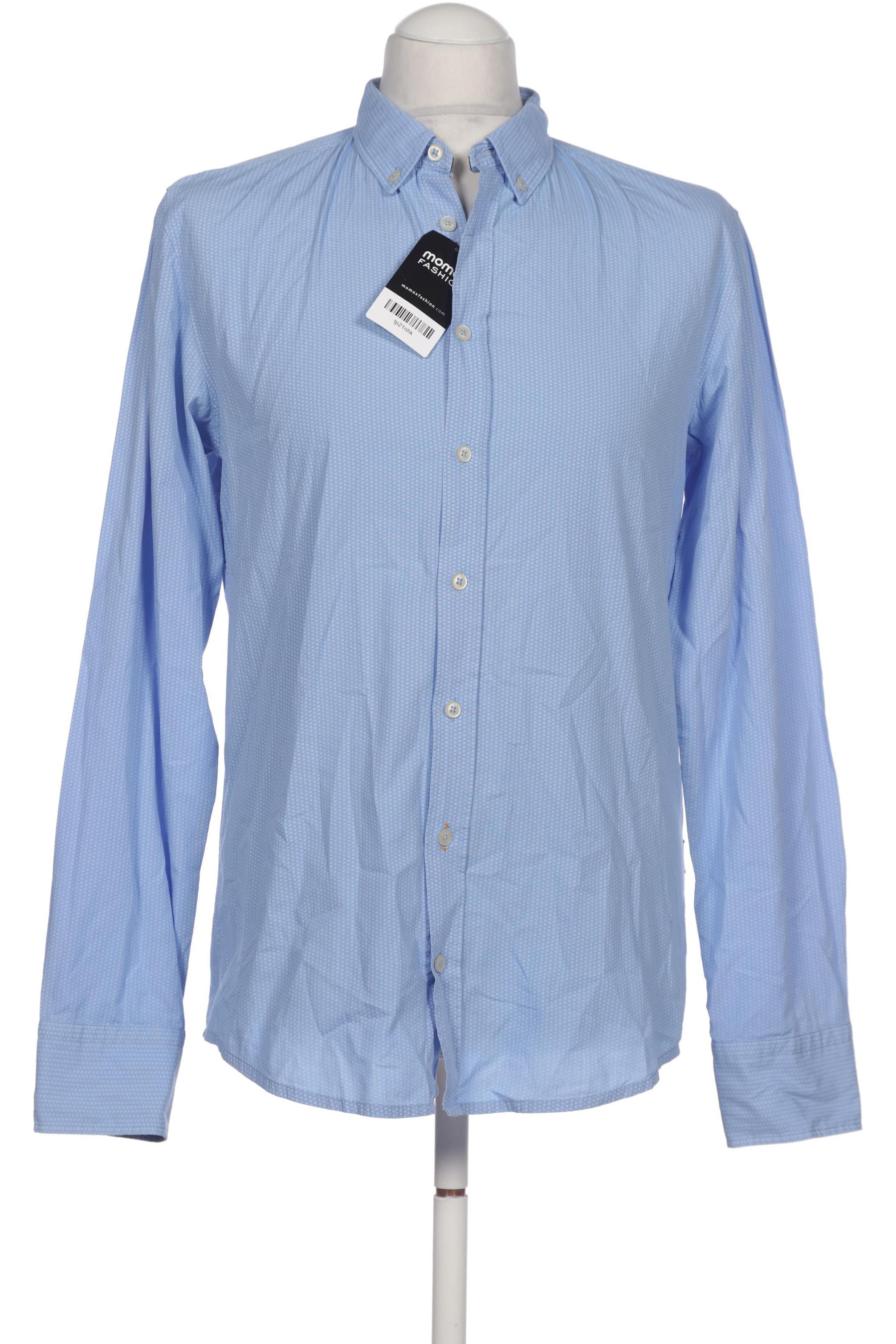 

Boss Orange Herren Hemd, blau