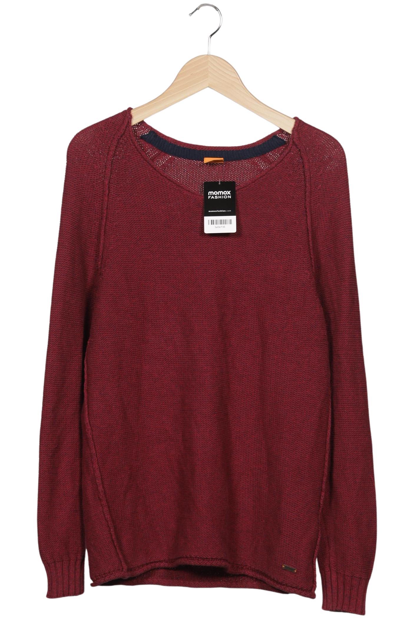 

Boss Orange Herren Pullover, bordeaux, Gr. 54