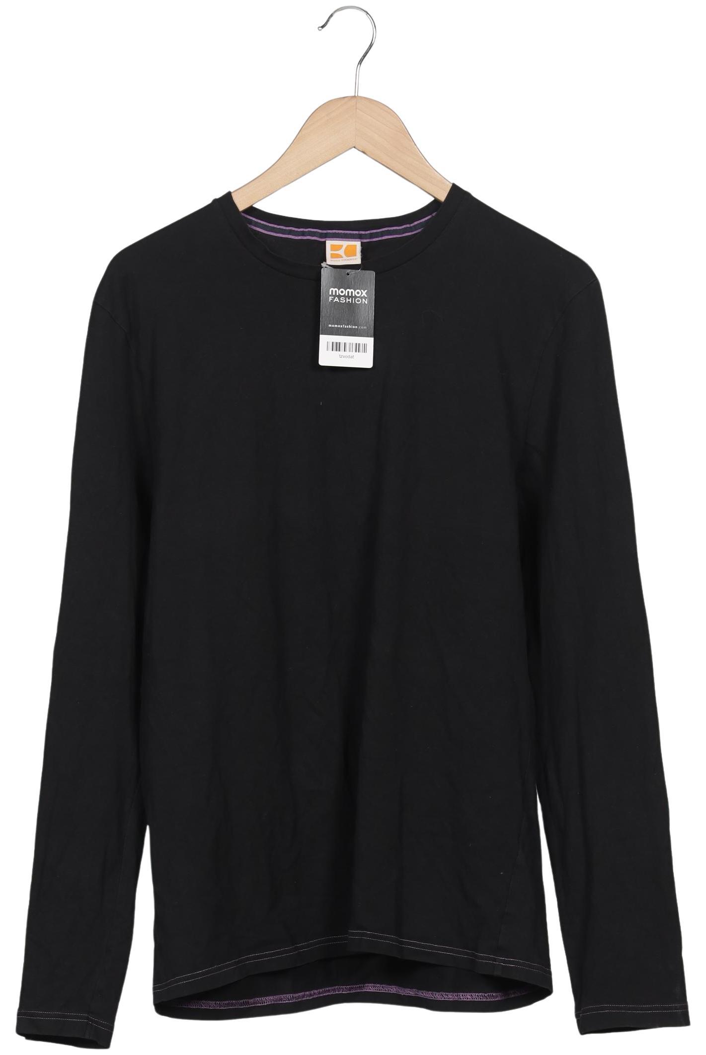 

Boss Orange Herren Langarmshirt, schwarz, Gr. 54