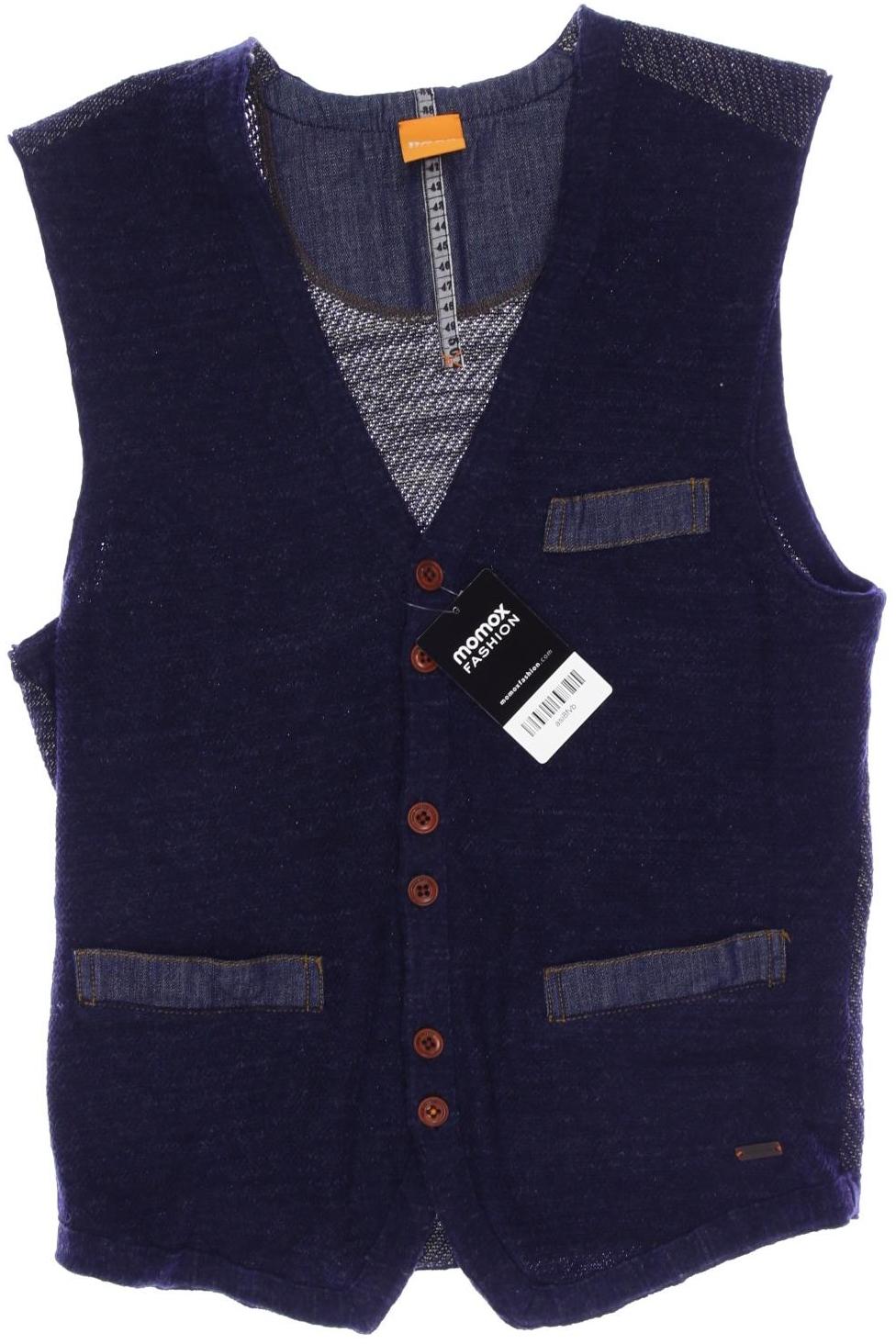 

Boss Orange Herren Weste, marineblau, Gr. 52