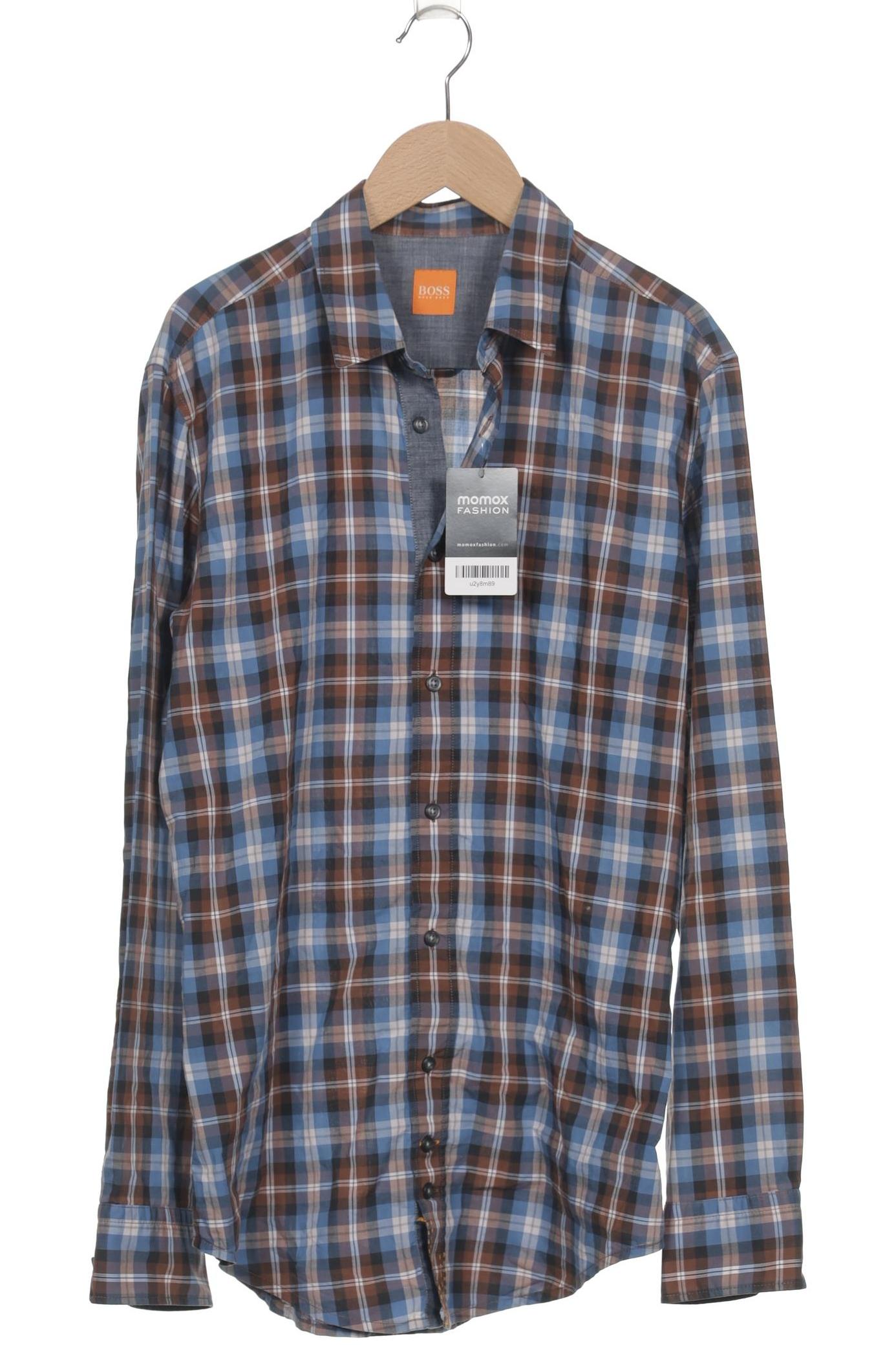 

Boss Orange Herren Hemd, braun, Gr. 48