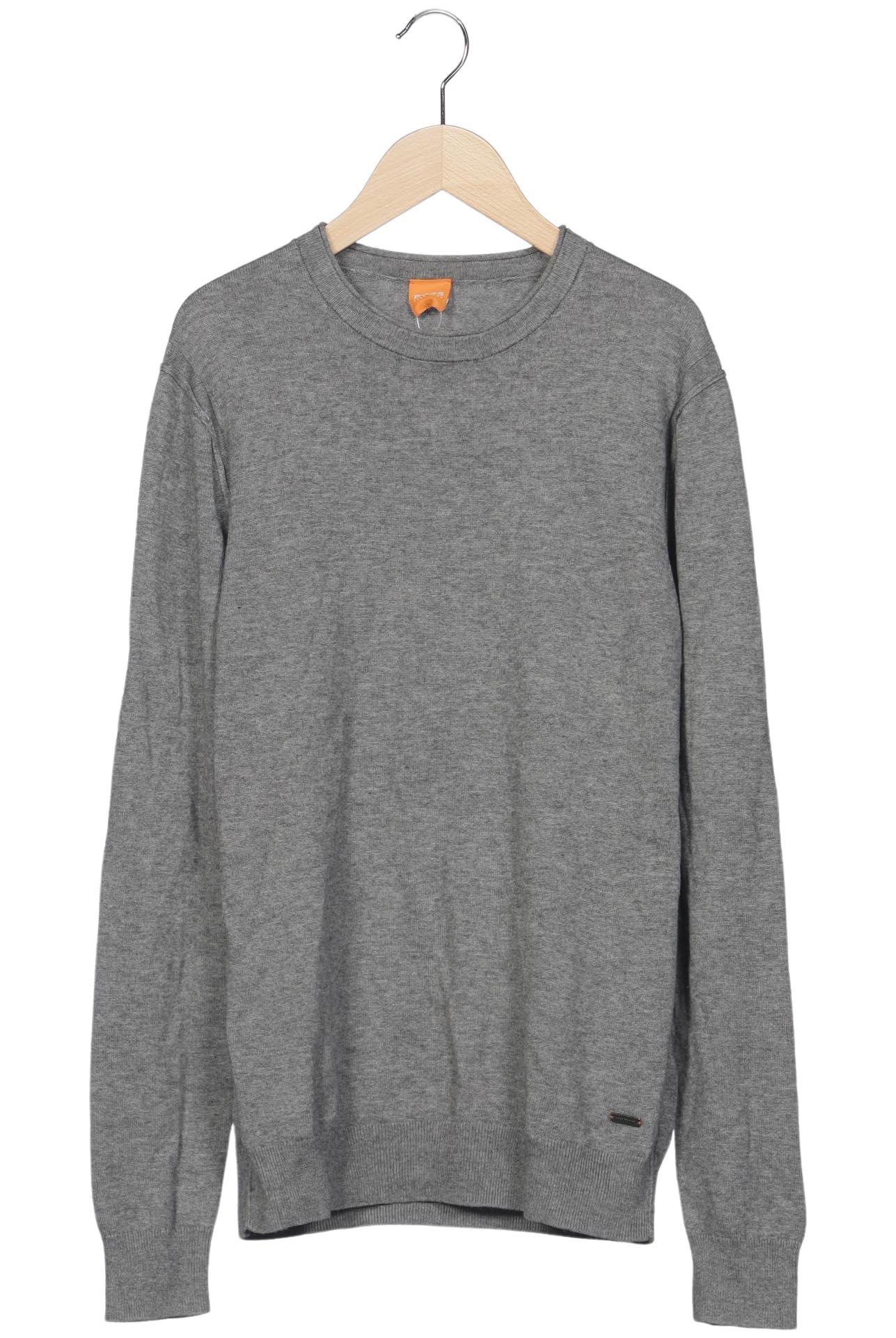 

Boss Orange Herren Pullover, grau, Gr. 48
