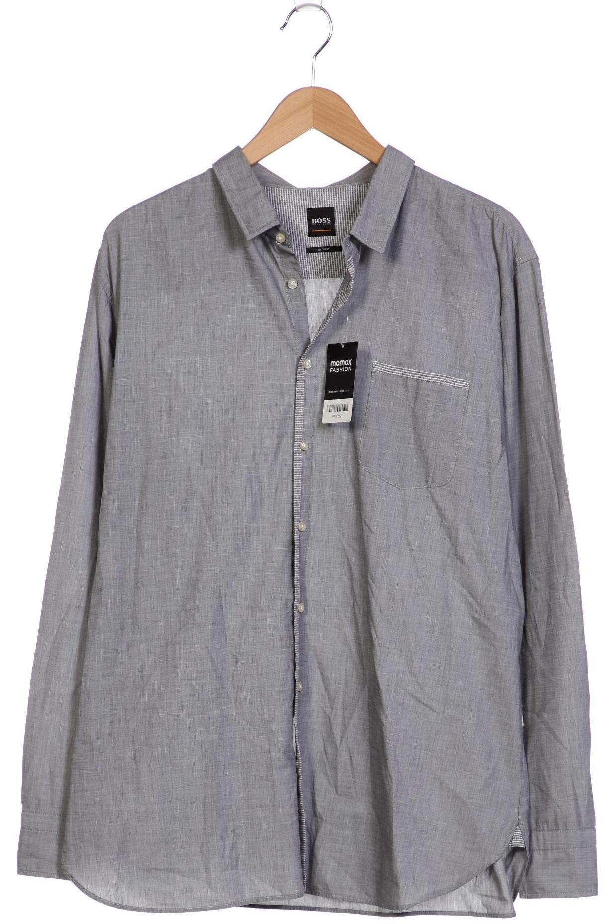 

Boss Orange Herren Hemd, grau, Gr. 56