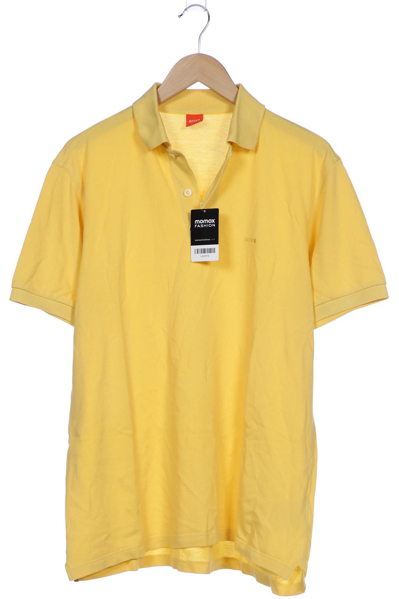 

Boss Orange Herren Poloshirt, gelb, Gr. 54