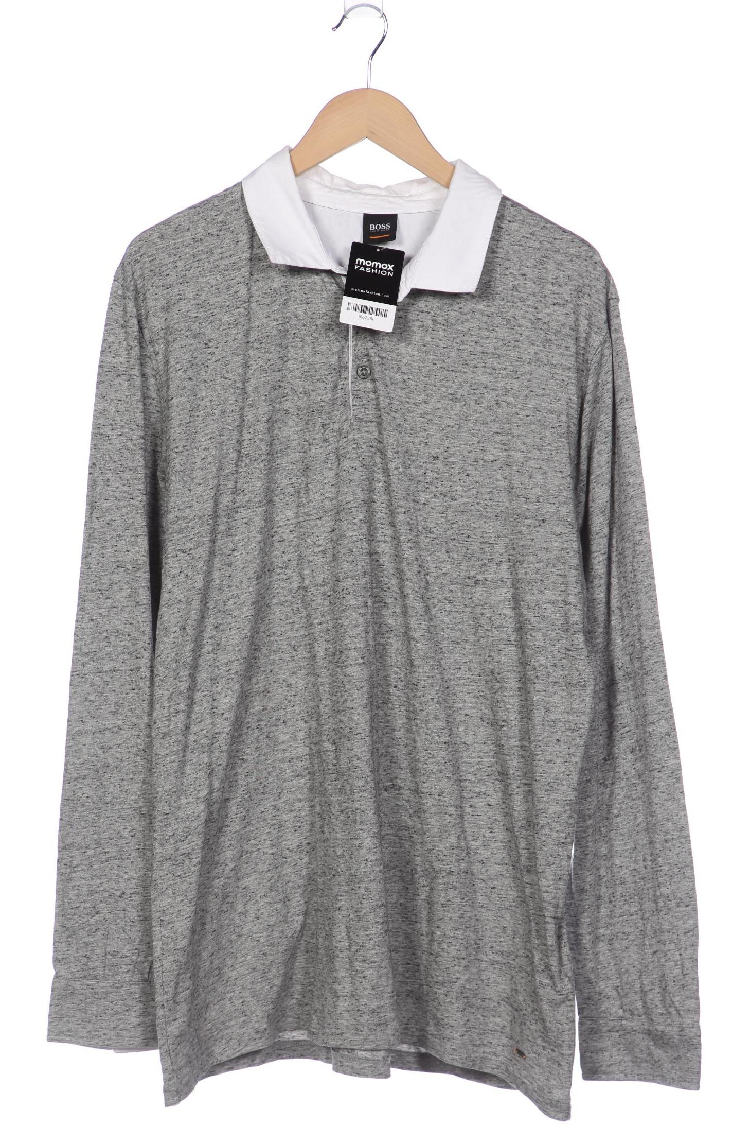 

Boss Orange Herren Poloshirt, grau, Gr. 58