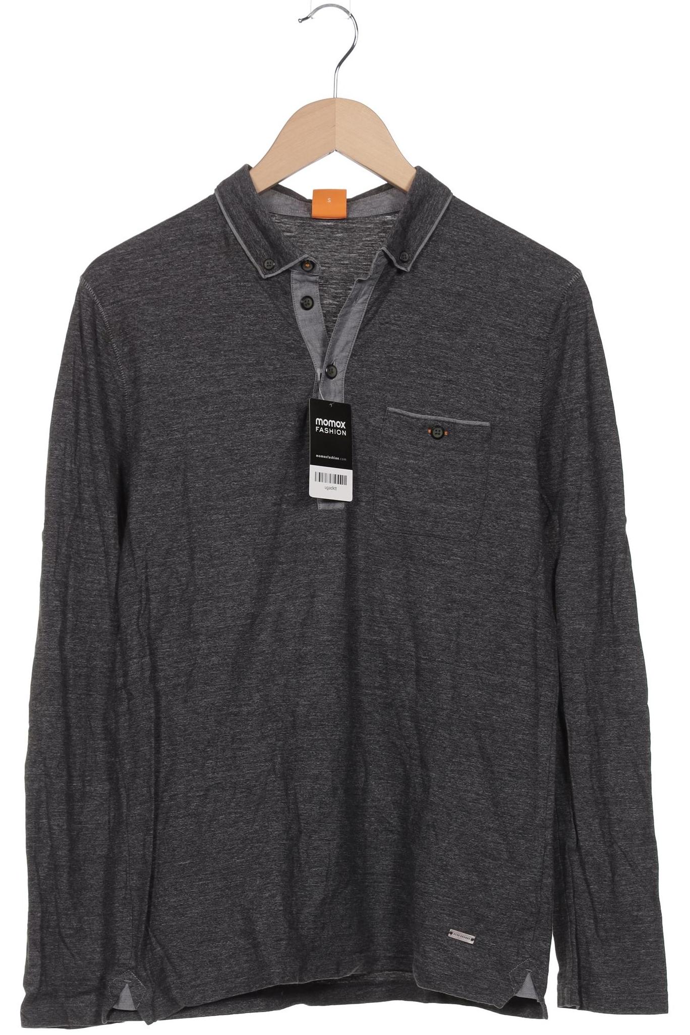 

Boss Orange Herren Langarmshirt, grau, Gr. 46
